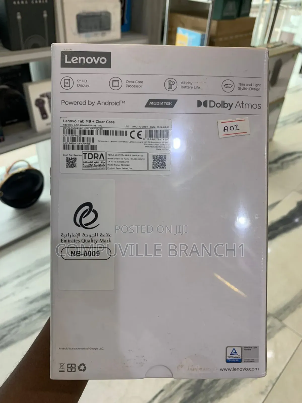 New Lenovo Tab M9 64 GB Black