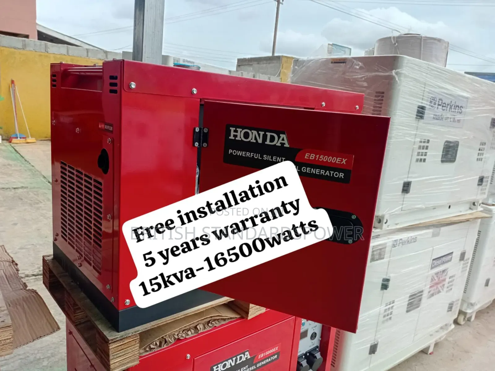 15kva Honda Direct Air-Cooled Engine Diesel Genset Honda
