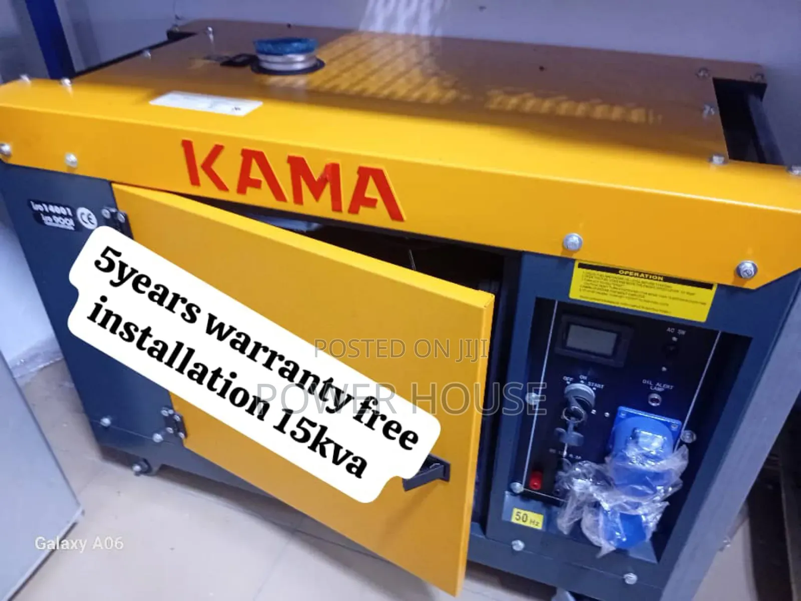 Royal Volt Kama Diesel 15kva Generator 16500watts 15kva