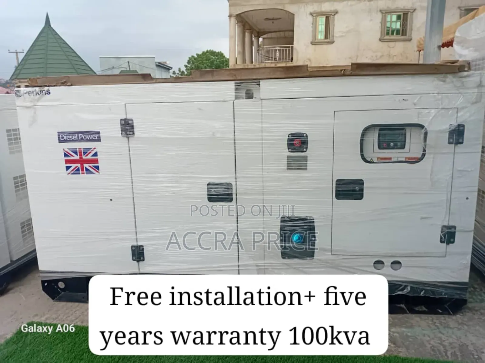 Powergrid Solution Silent 100kva Perkins Diesel Gen Silent