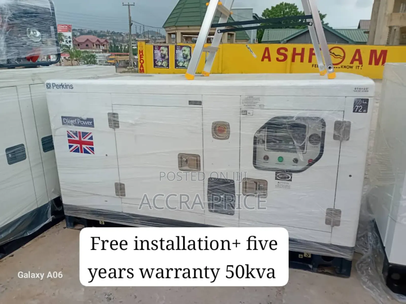 Powergrid Solution Silent 50kva Perkins Diesel Gen Silent