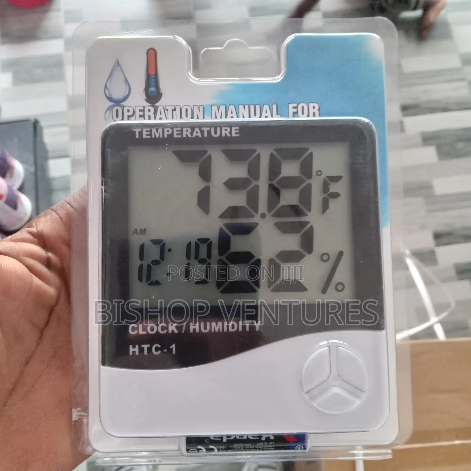 Digital Thermometer / Humidity Incubator Meter