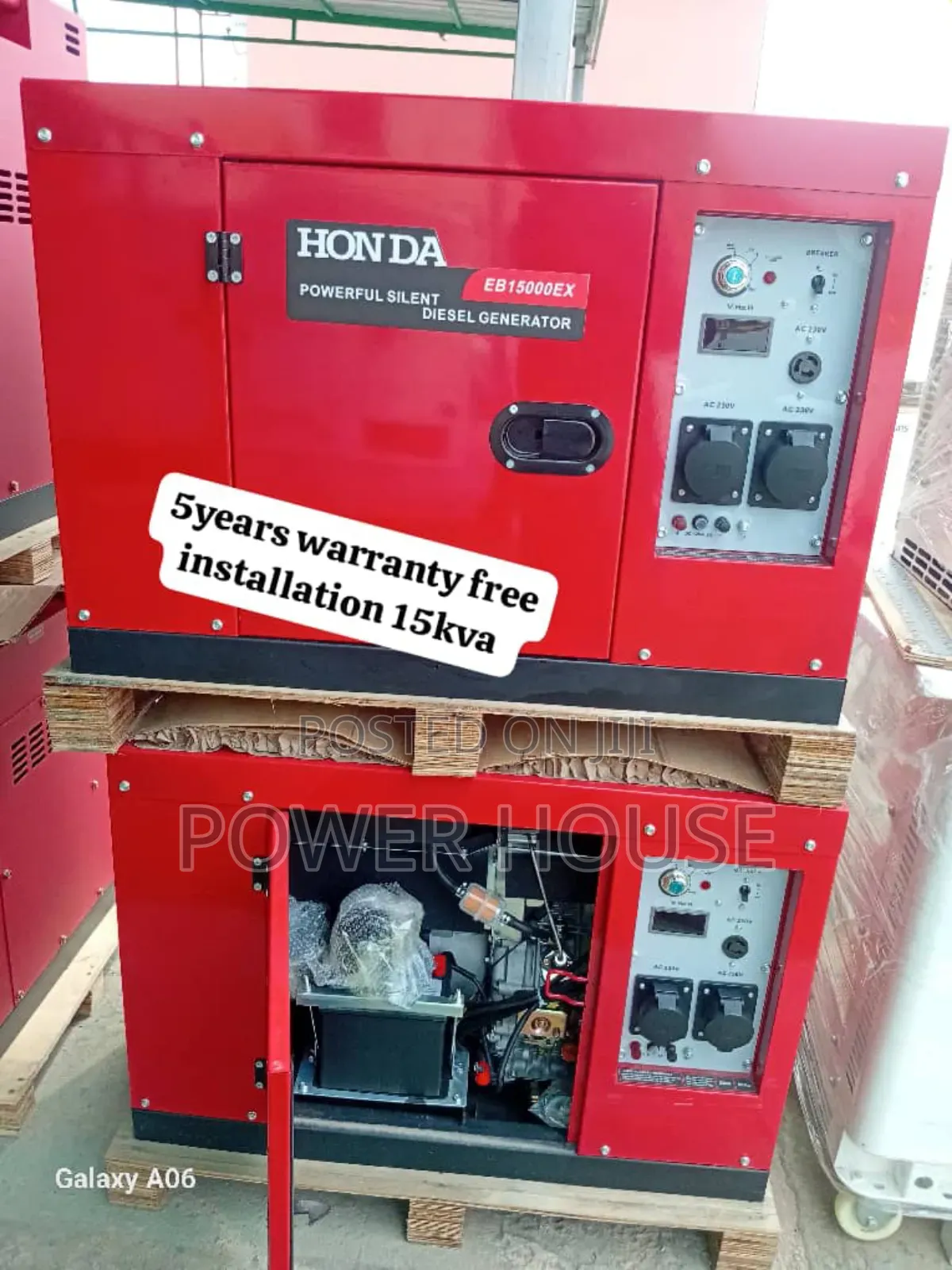 Serene Edge Honda Generator 10kv 13000watts 10kva 13000watts