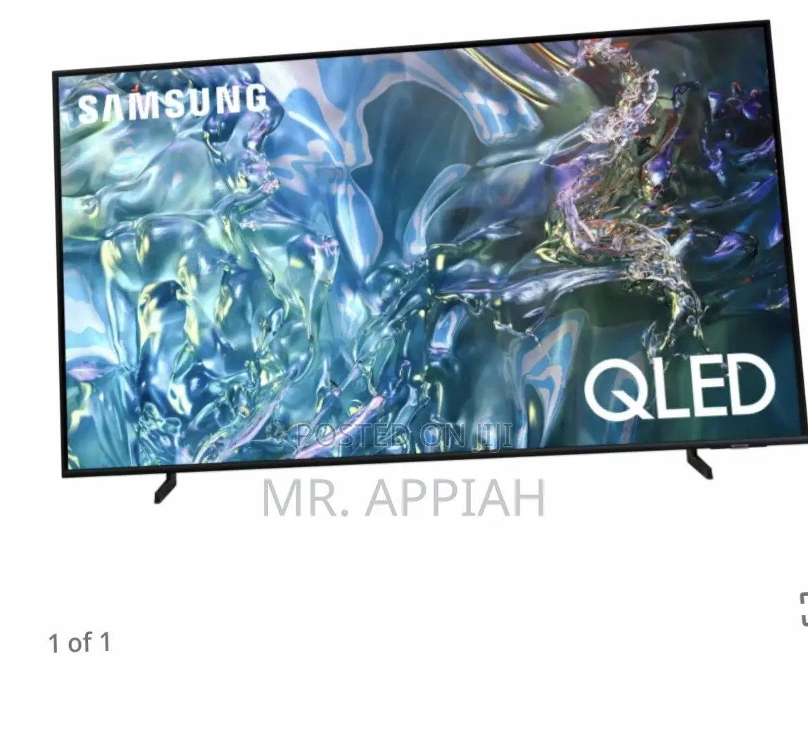 Newly Made Samsung 75q60d 75” Qled Smart Screen Tv.
