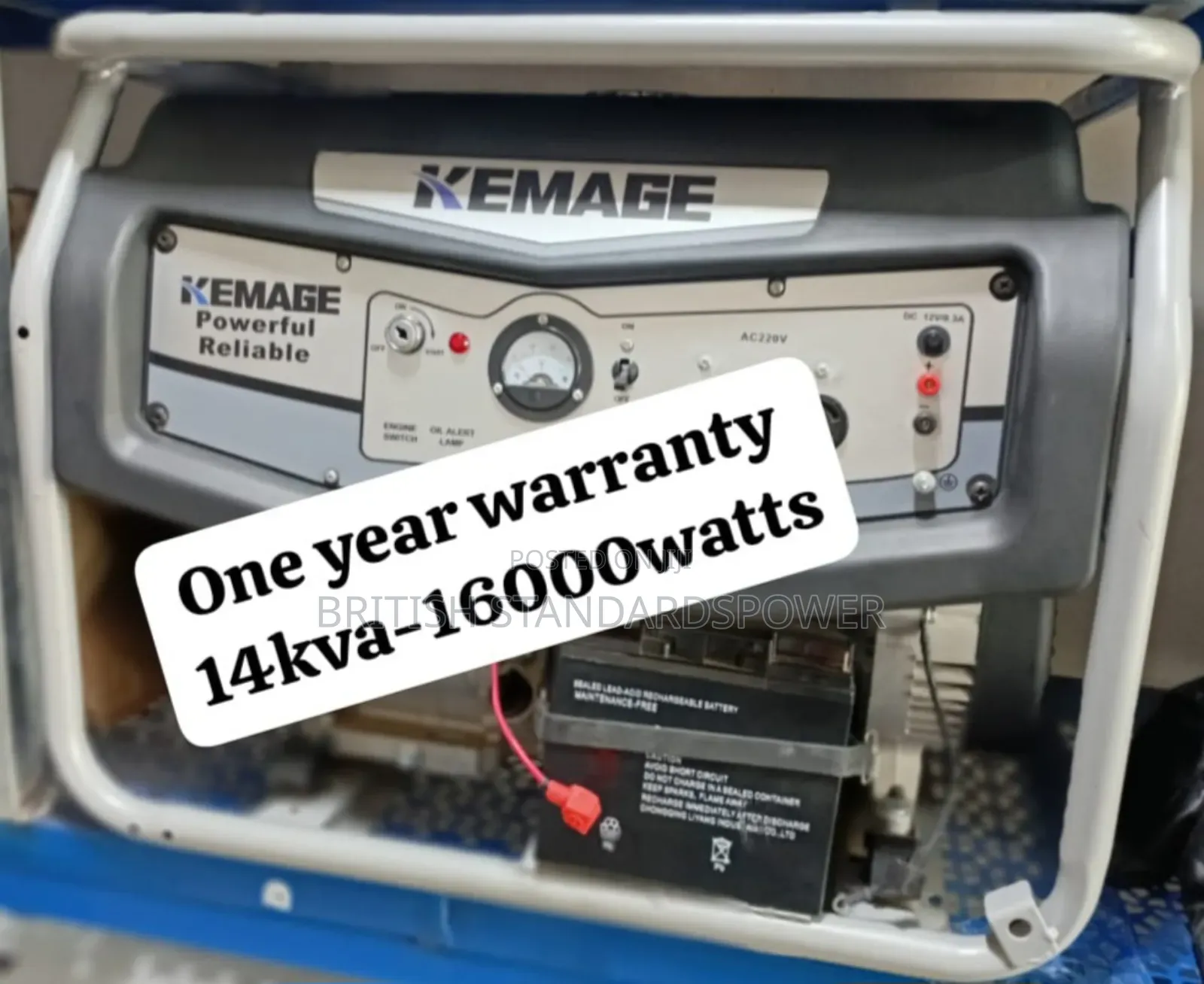 Hard Wearing 14kva Petrol Generator Set 14kva