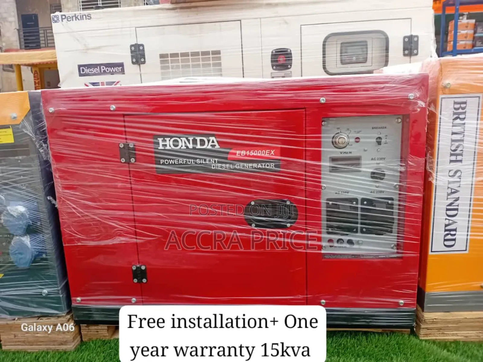 Powergrid Solution Silent 15kva Honda Diesel Gen Silent