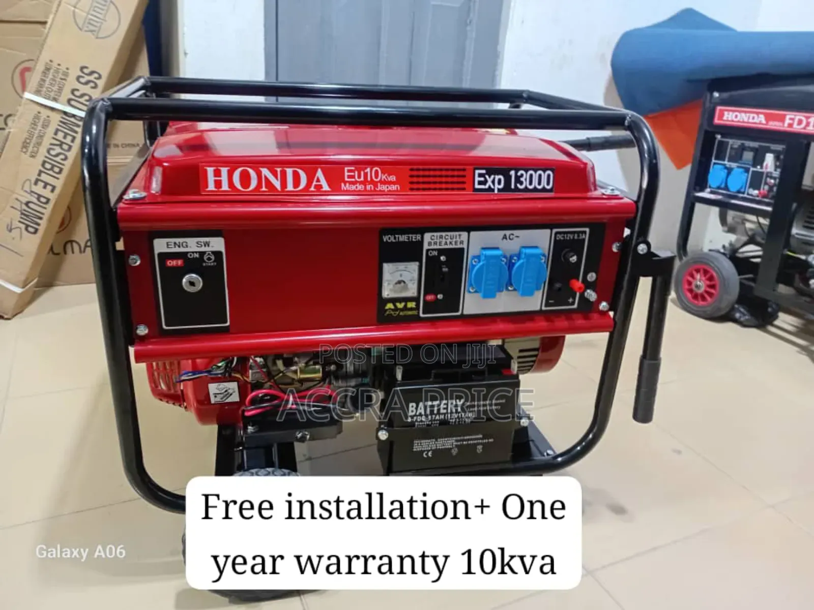 Powergrid Solution Silent 10kva Honda Petrol Gen Silent