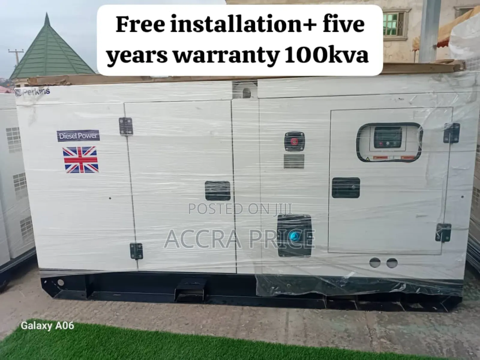 Power Play Perkins 100kva Diesel Genset 100kw Diesel 100kw