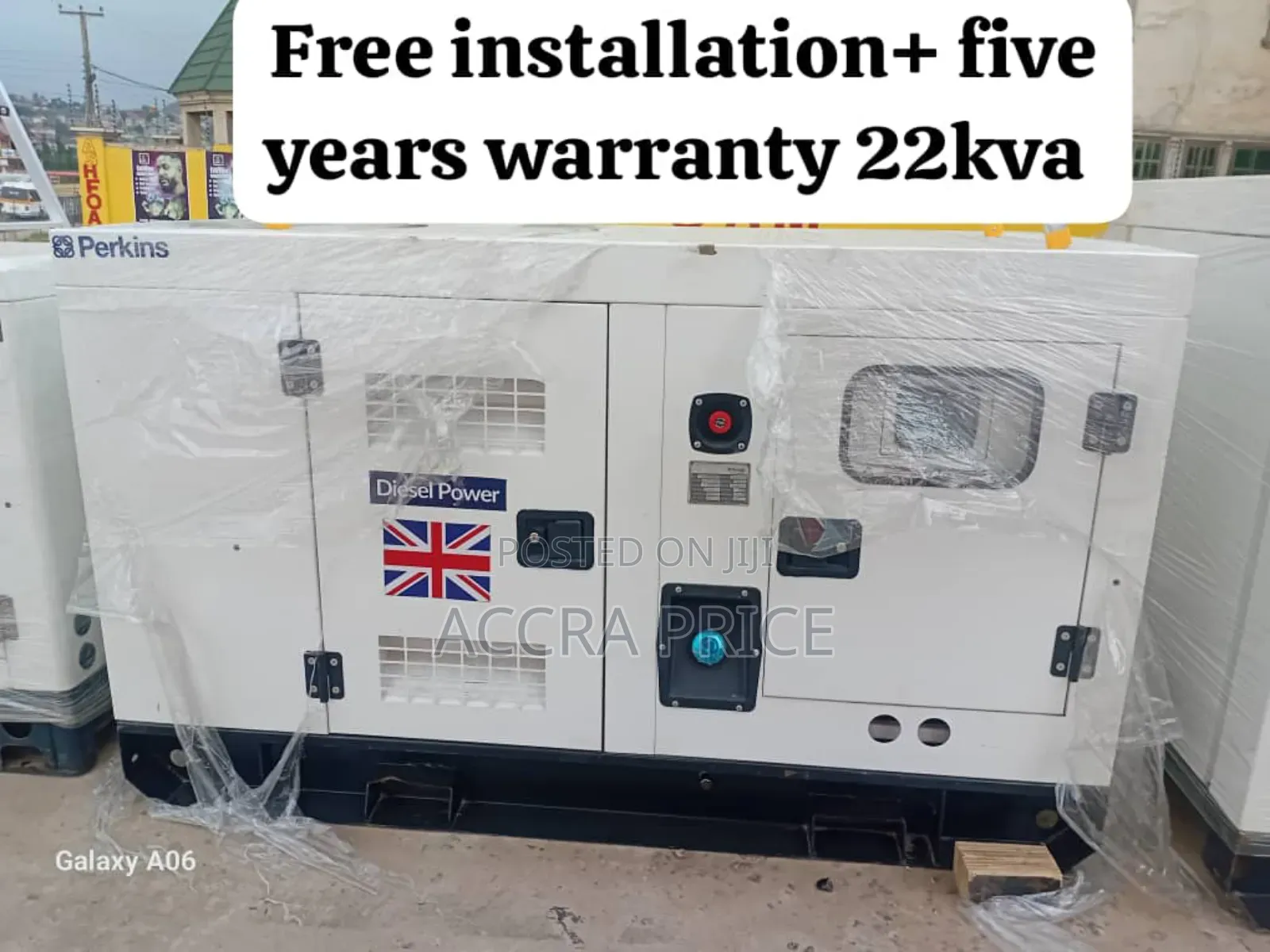 Power Play Perkins 22kva Diesel Genset 18kw Diesel 18kw