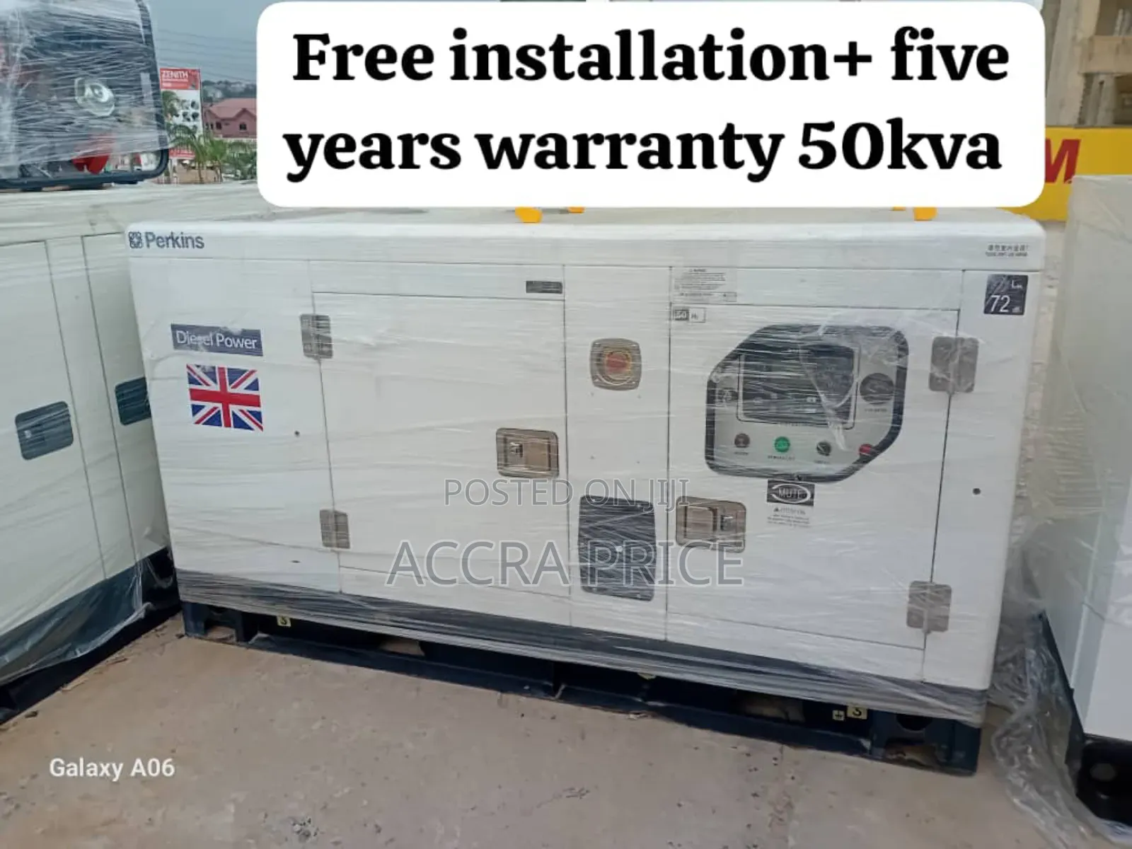 Power Play Perkins 50kva Diesel Genset 45kw Diesel 45kw
