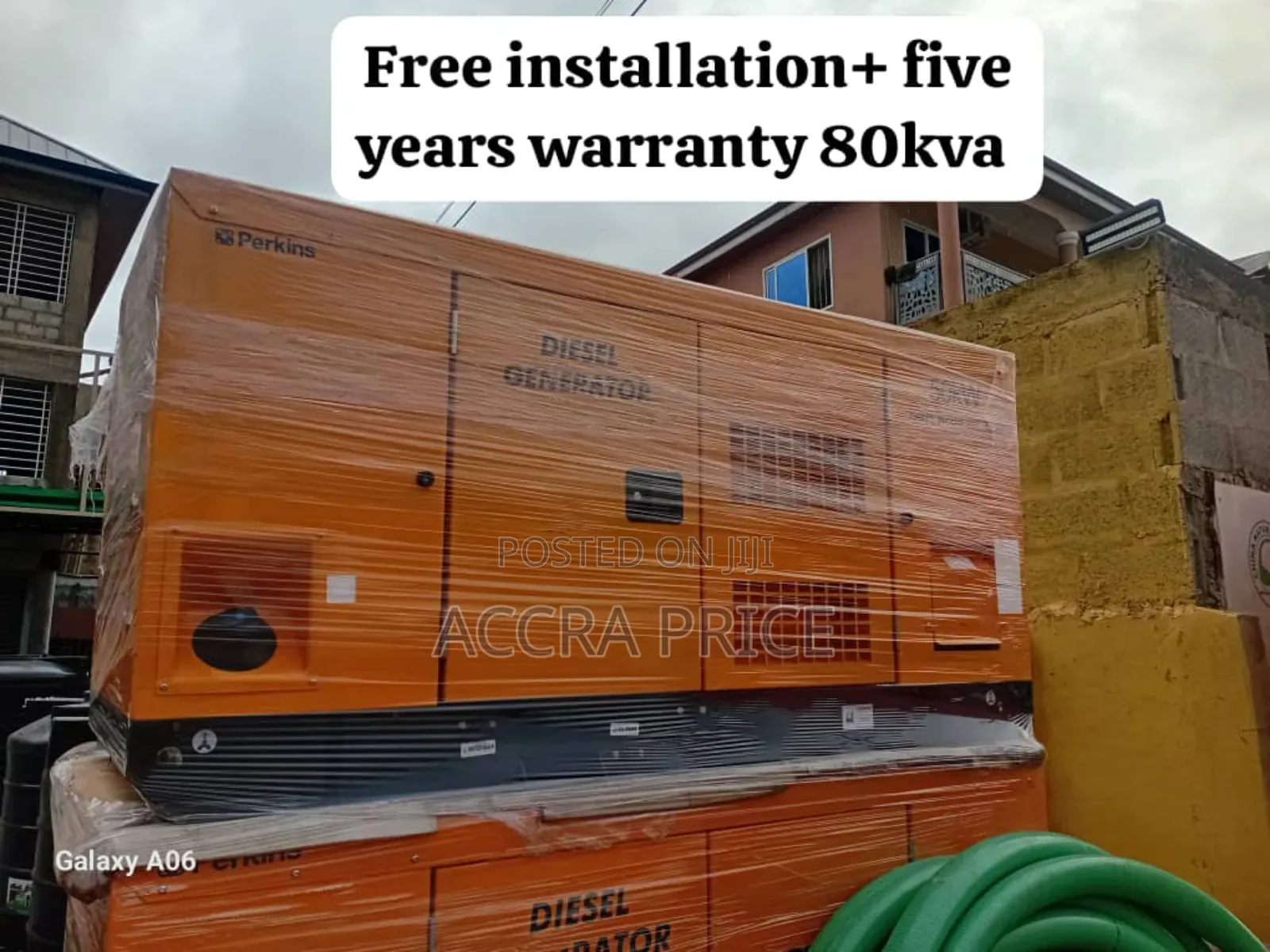Power Play Perkins 80kva Diesel Genset 70kw Diesel 70kw