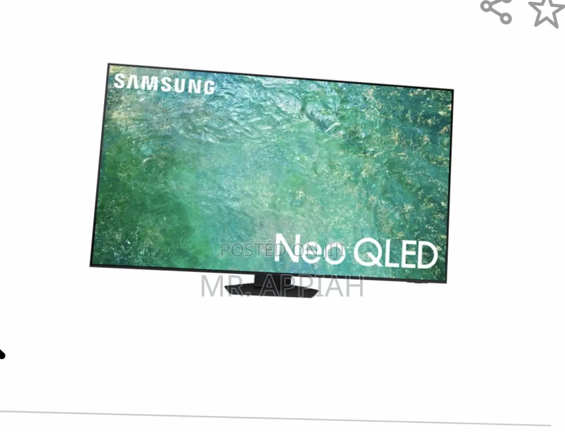 Classic Samsung 98q80c 98” Qled Smart Screen Tv(Black)
