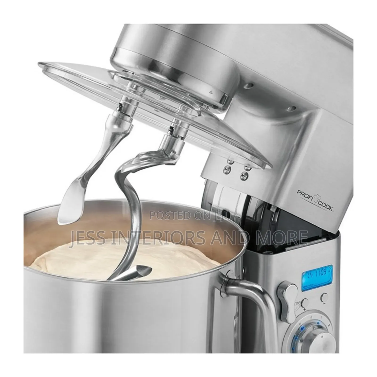 Proficook 10l Kneading Machine Stainless Steel