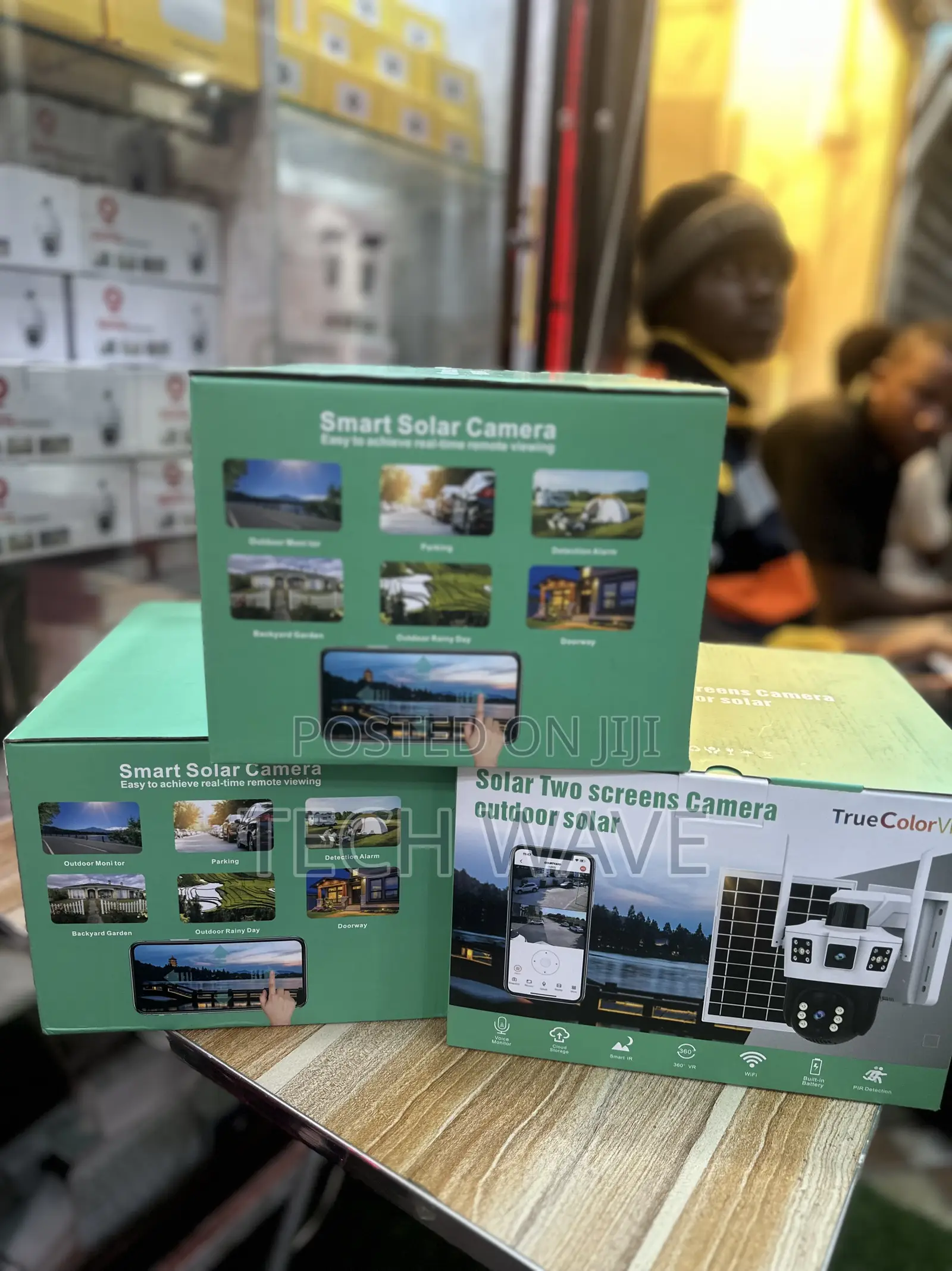Two Screens CCTV Camera Colorview Takes Sim