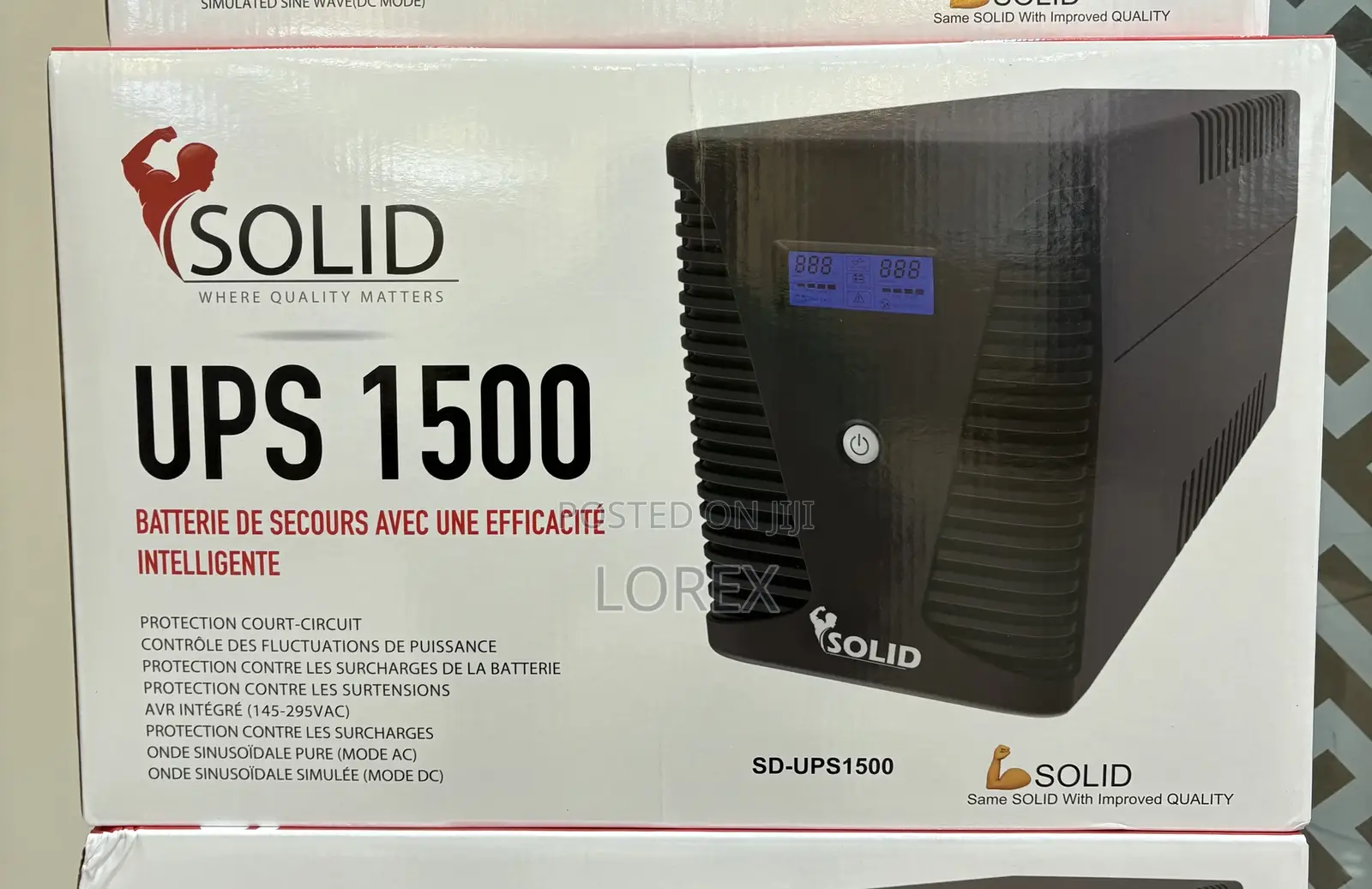 Solid Ups 1500va With Avr Sd-Ups1500