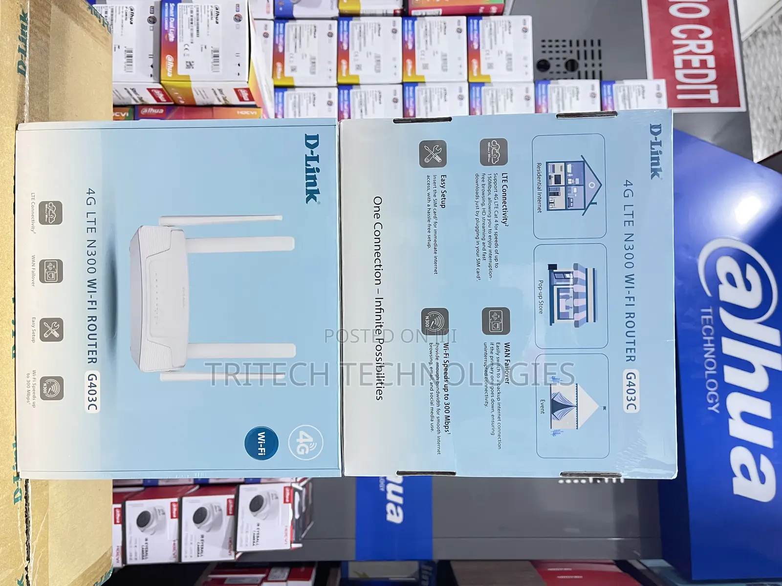 D-Link 4g Lte N300 Wi-Fi Router G403c