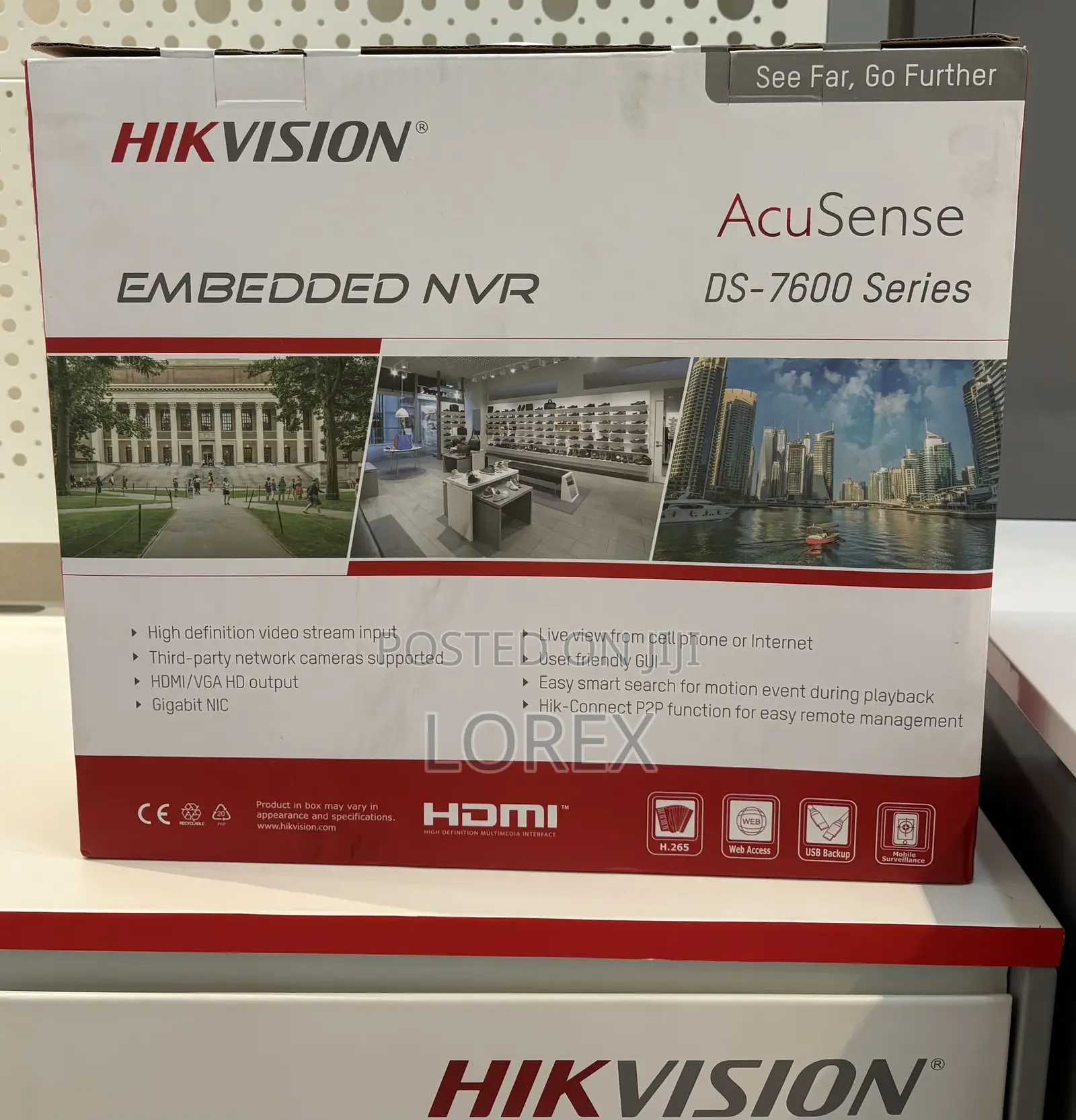 Hikvision 32-Ch NVR Non-Poe Acusense Ds-7632nxi-(D)