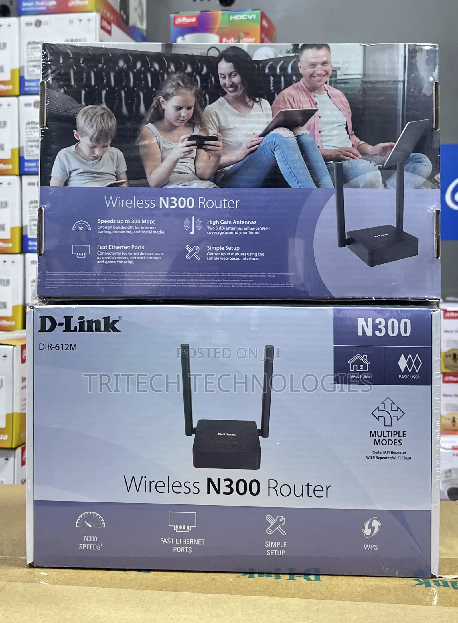 D-Link Wireless N300 Router Dir-612 No Sim Card