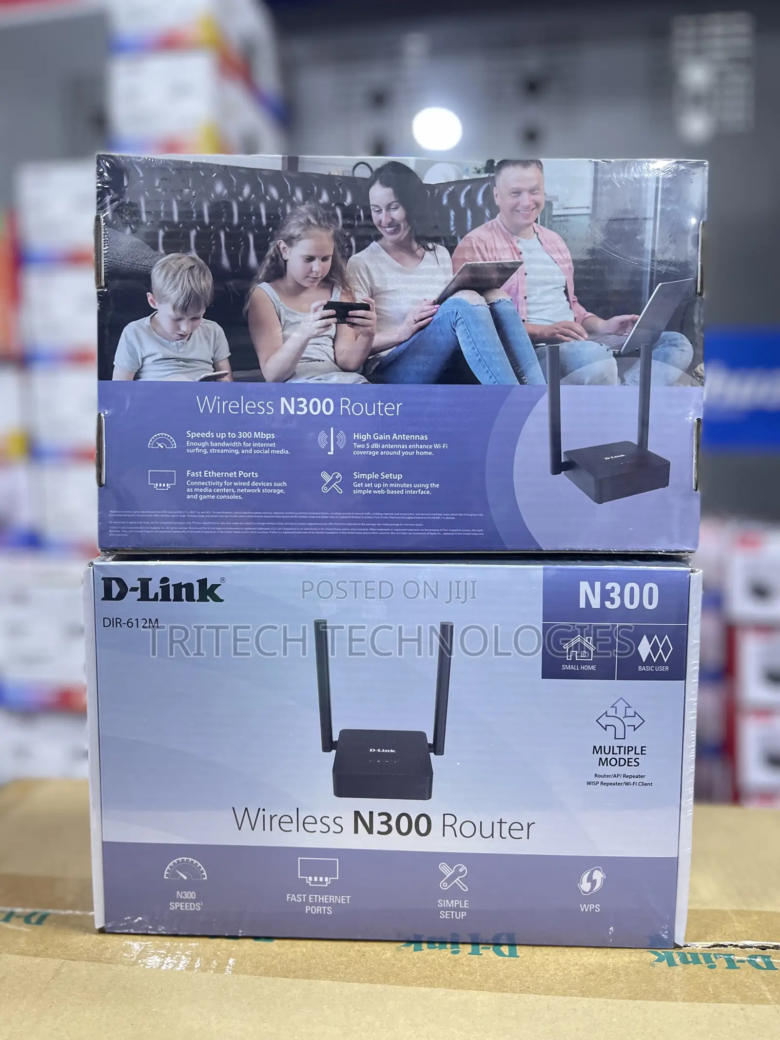 D-Link Wireless N300 Router Dir-612 No Sim Card