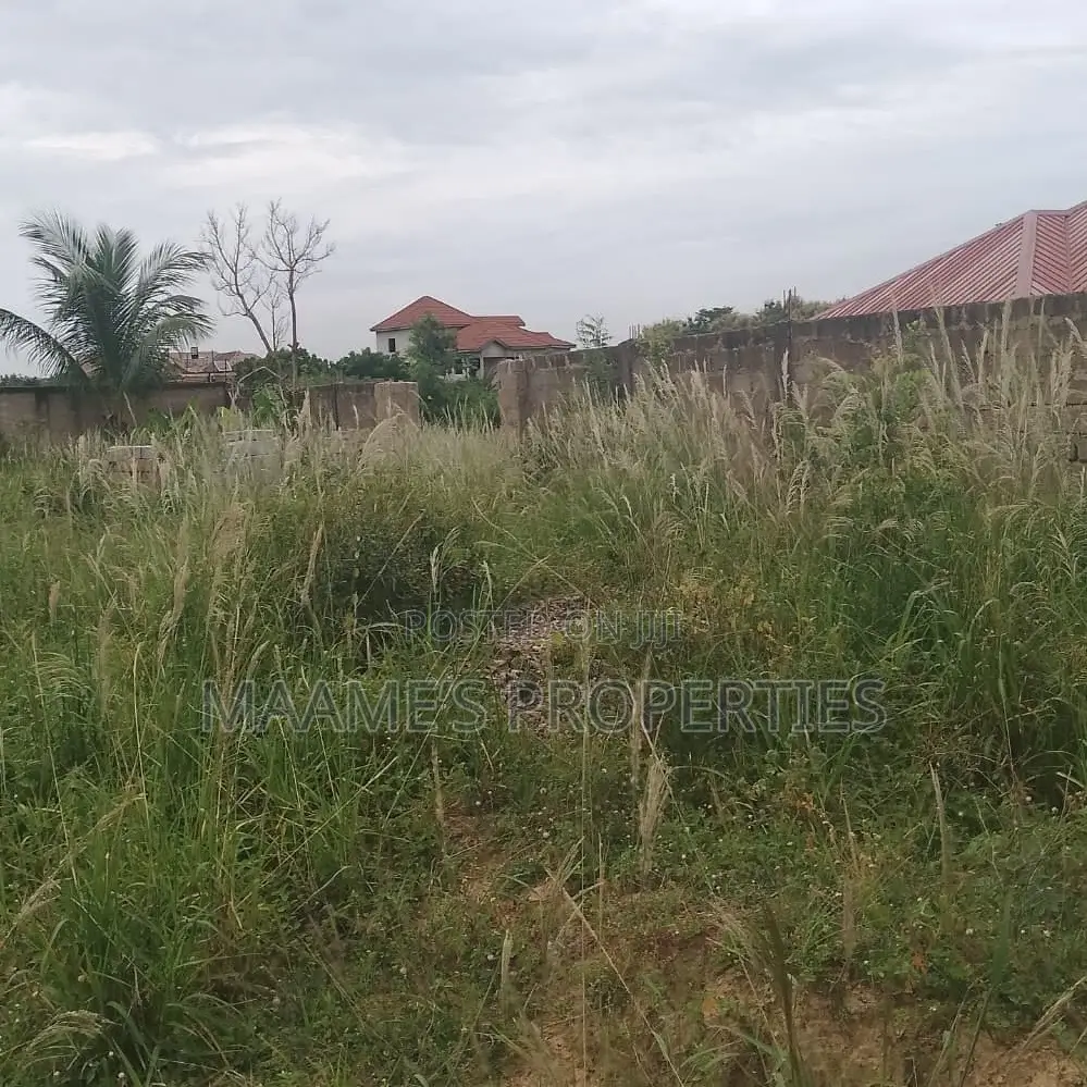 70x100 Titled Plot at Abokobi, Closed to Tarred Road