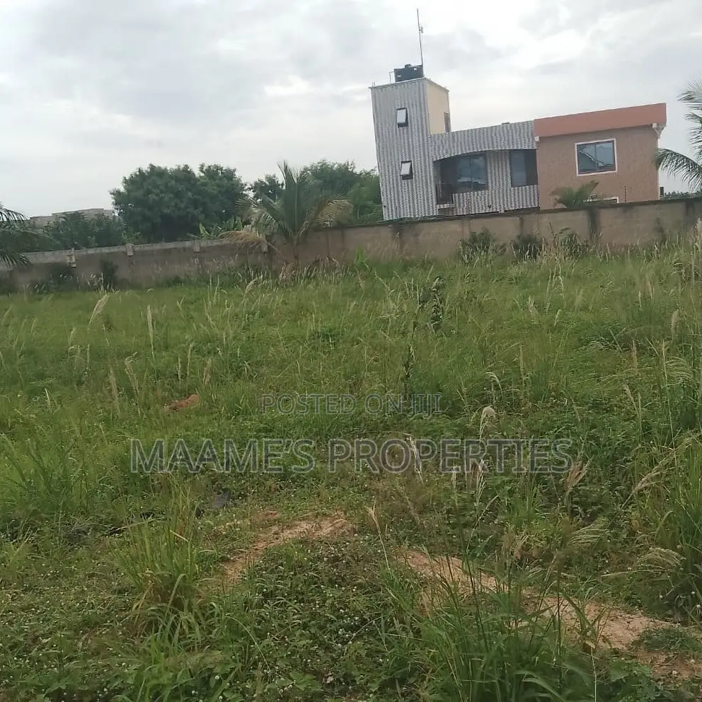 70x100 Titled Plot at Abokobi, Closed to Tarred Road