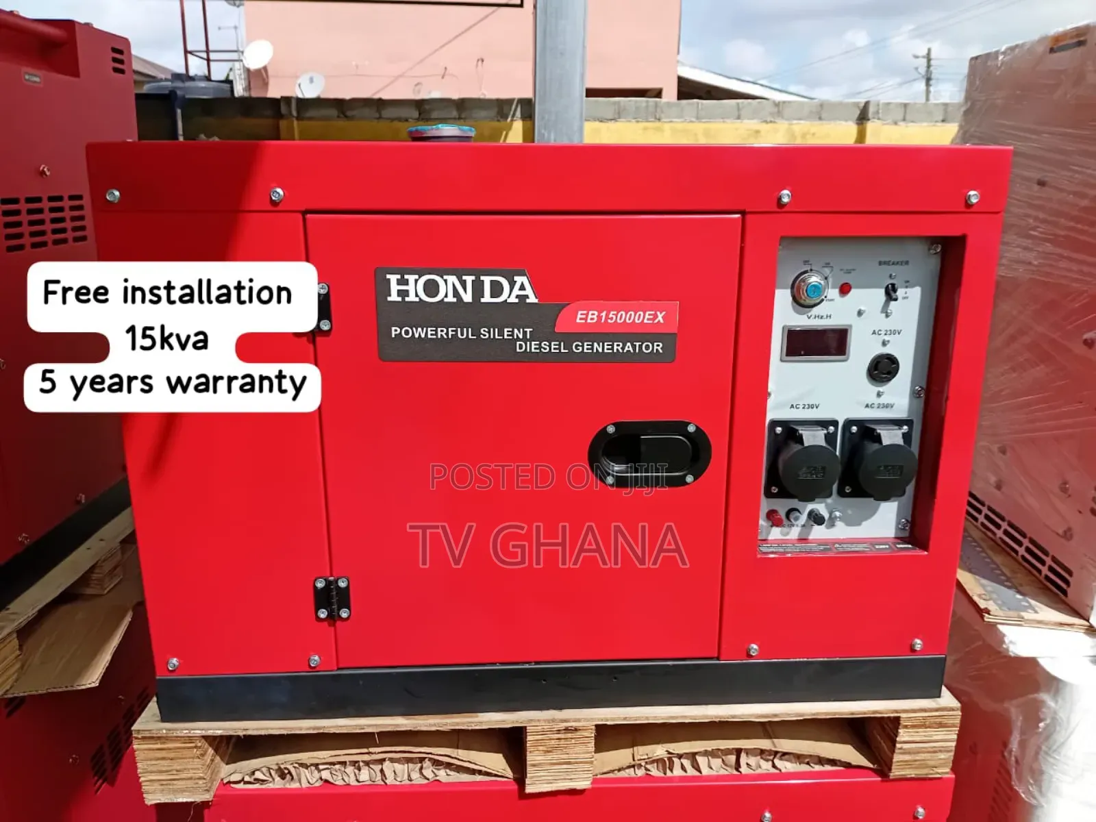 Tempestvoltx 15kva 16500watt Honda 15kva Diesel