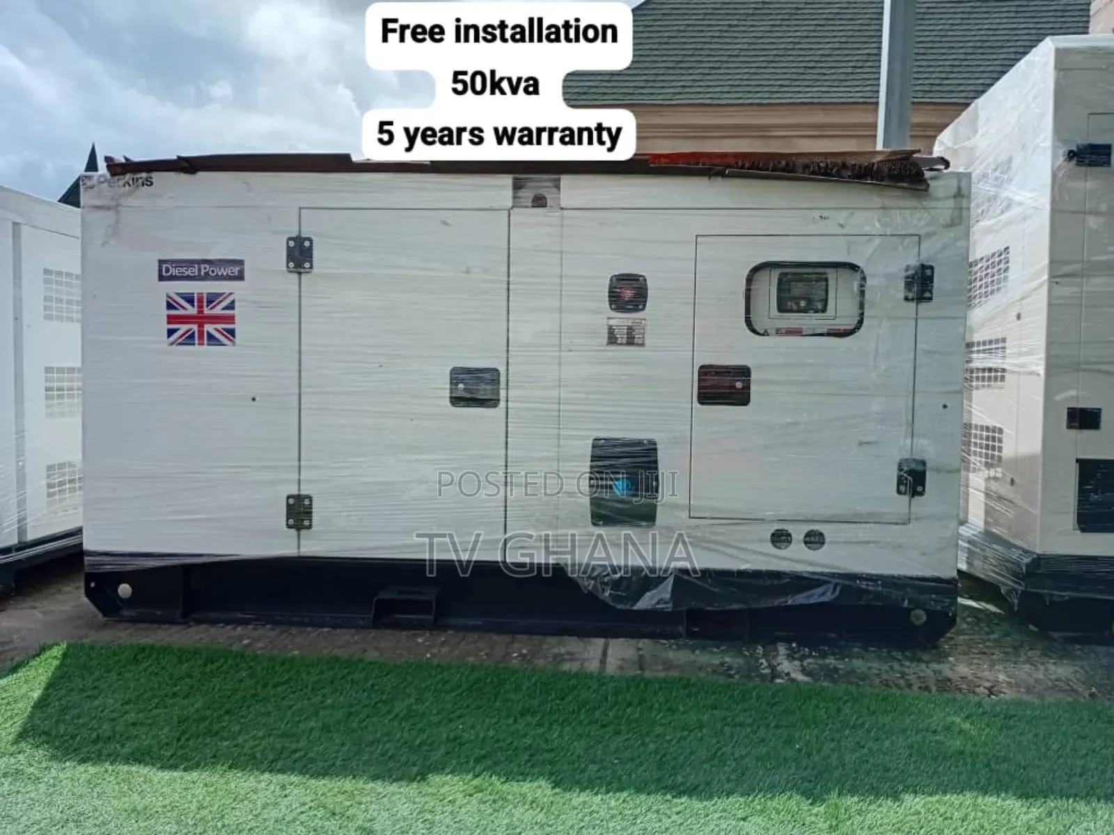 Celestireserve 50kva Silent Perkins 50kva Diesel