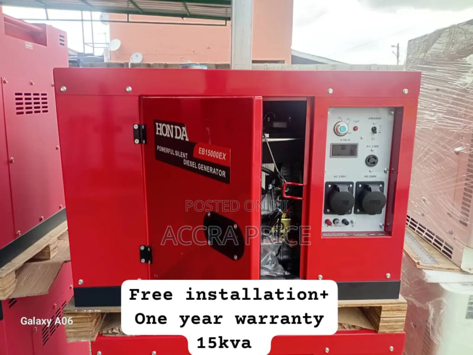 Power Crisis Solution 15kva Honda Diesel Gen Honda Japan
