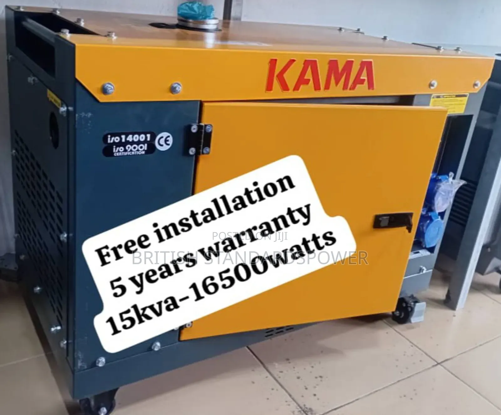 Renewable Generator Set 15kva Diesel Engine