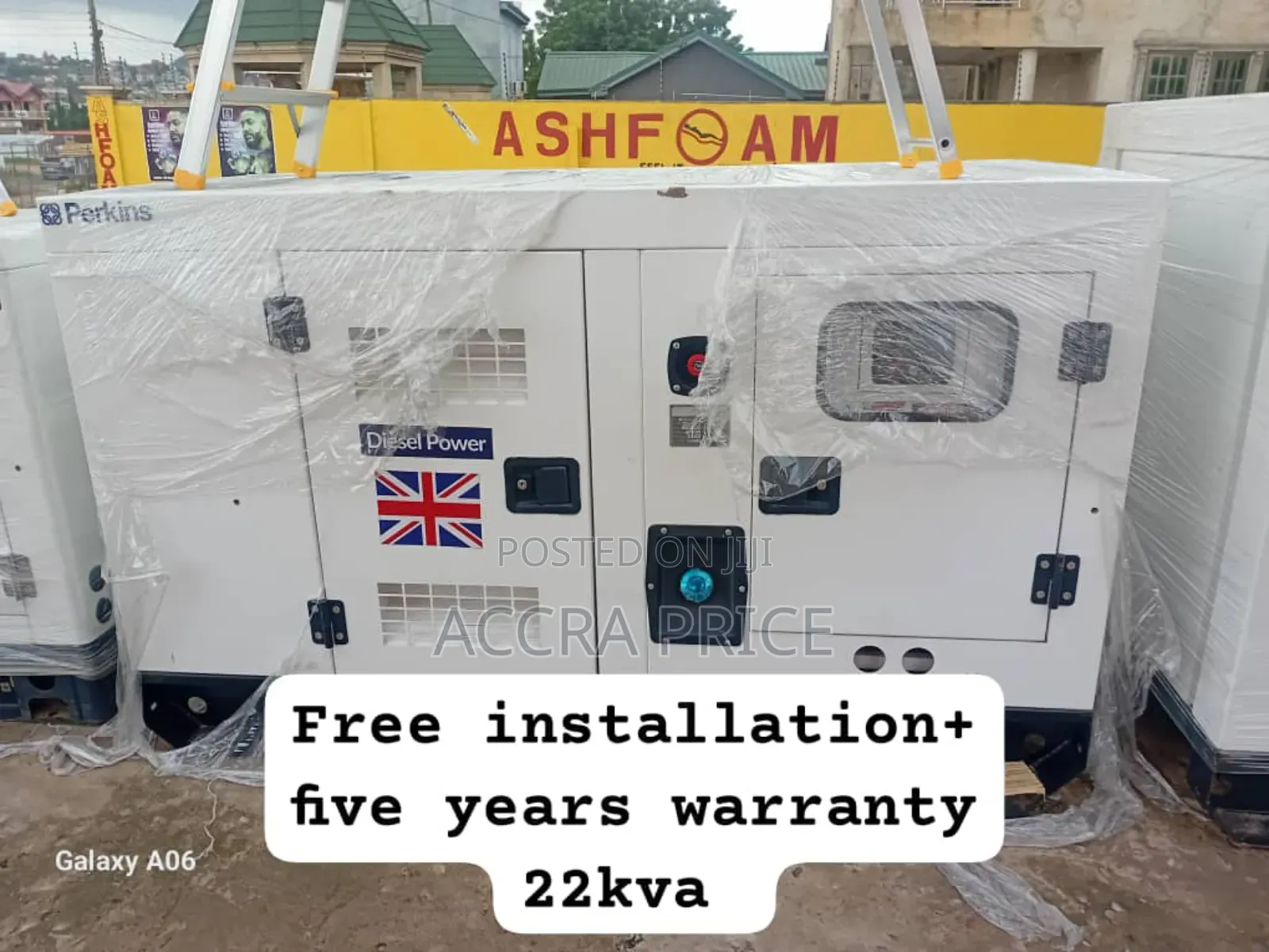 Power Crisis Solution 22kva Perkins Diesel Gen Brit Perkins