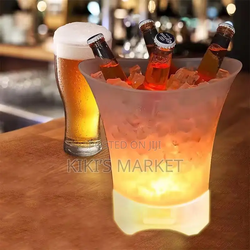 Led Champagne Bucket With Bluetooth Speaker