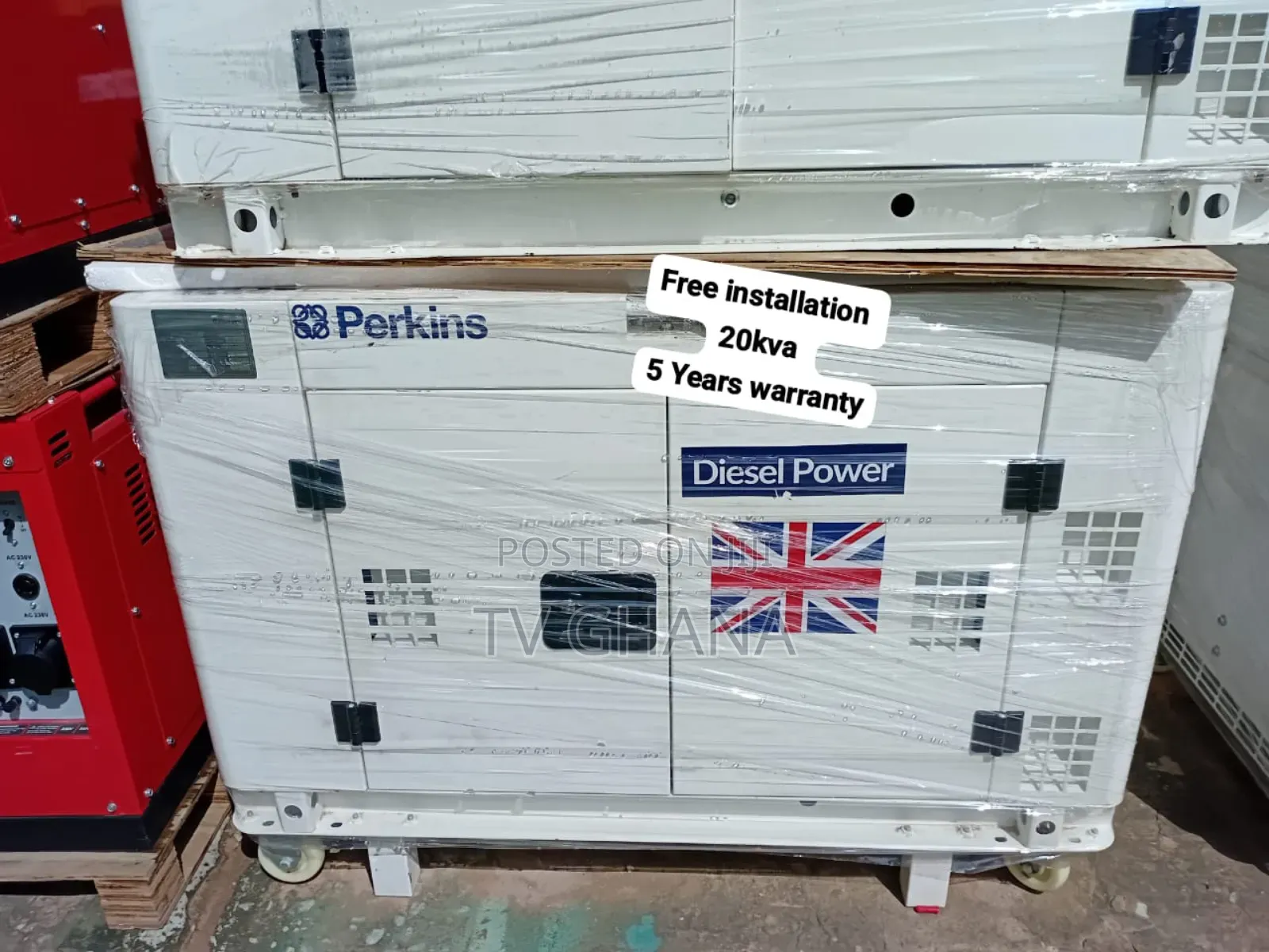 Powergaurdx 20kva Silent Perkins 20va Diesel