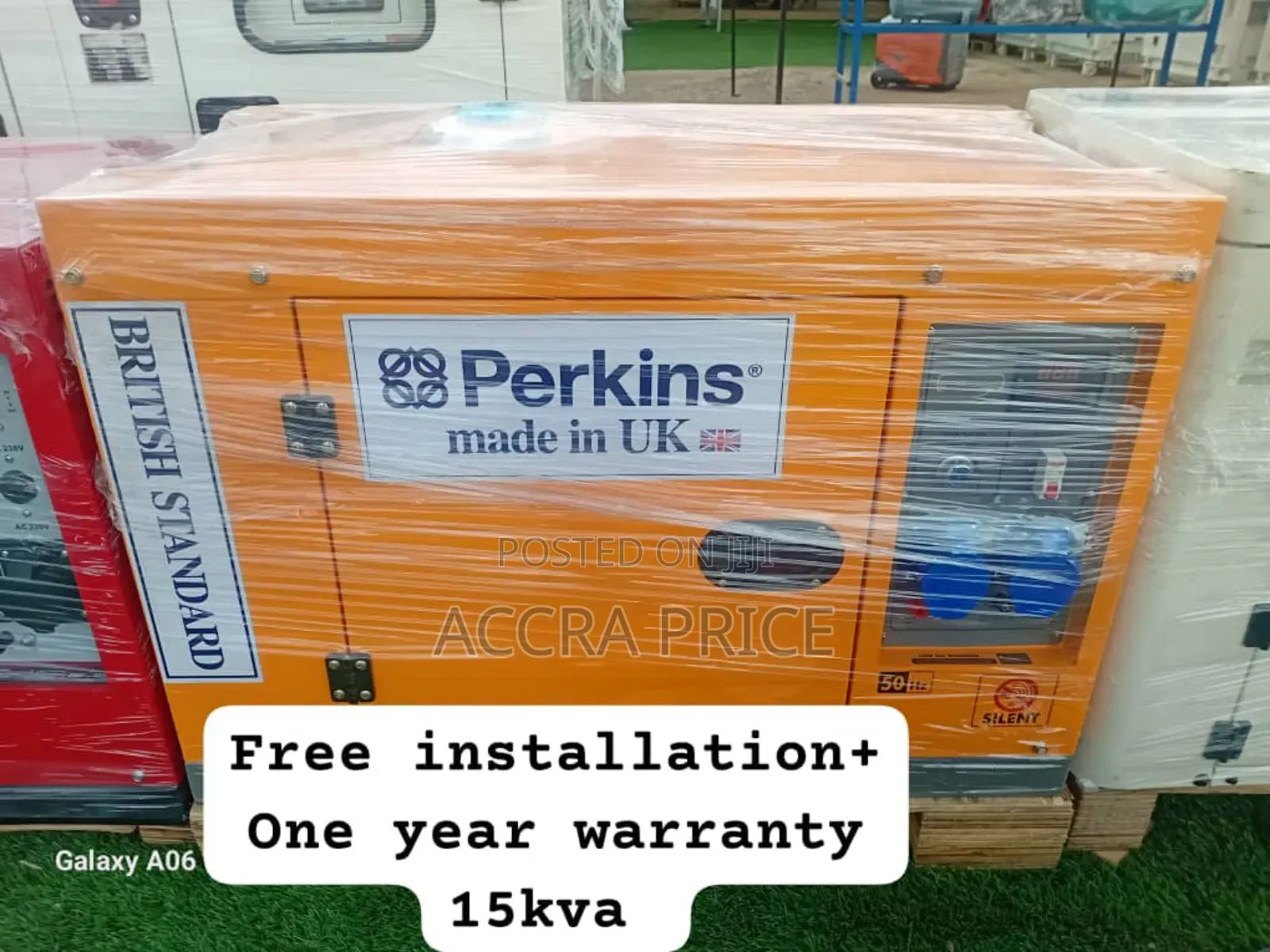 Power Crisis Solution 15kva Perkins Diesel Gen Brit Perkins