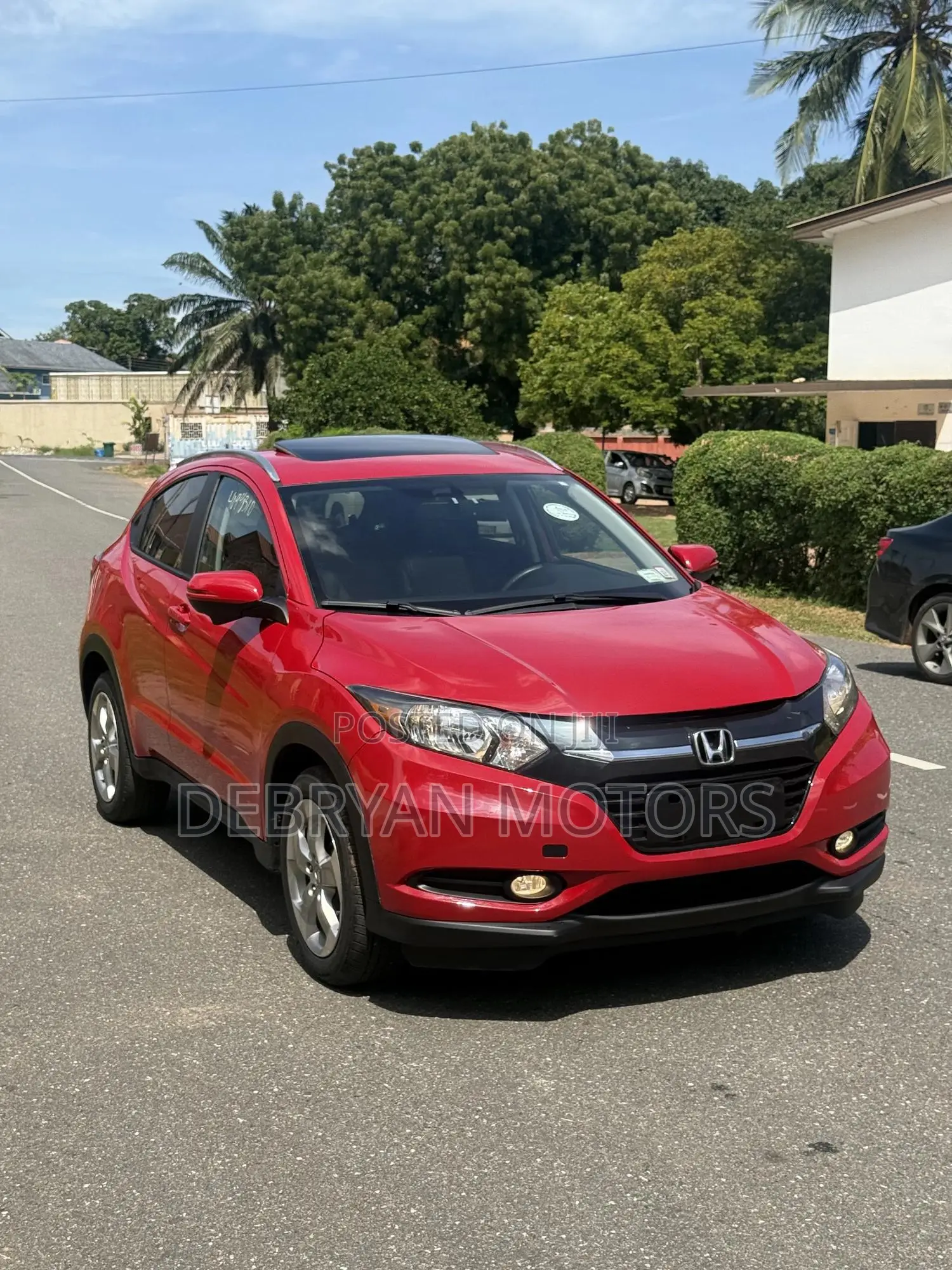 Honda HR-V EX-L w/Navigation AWD 2017 Red