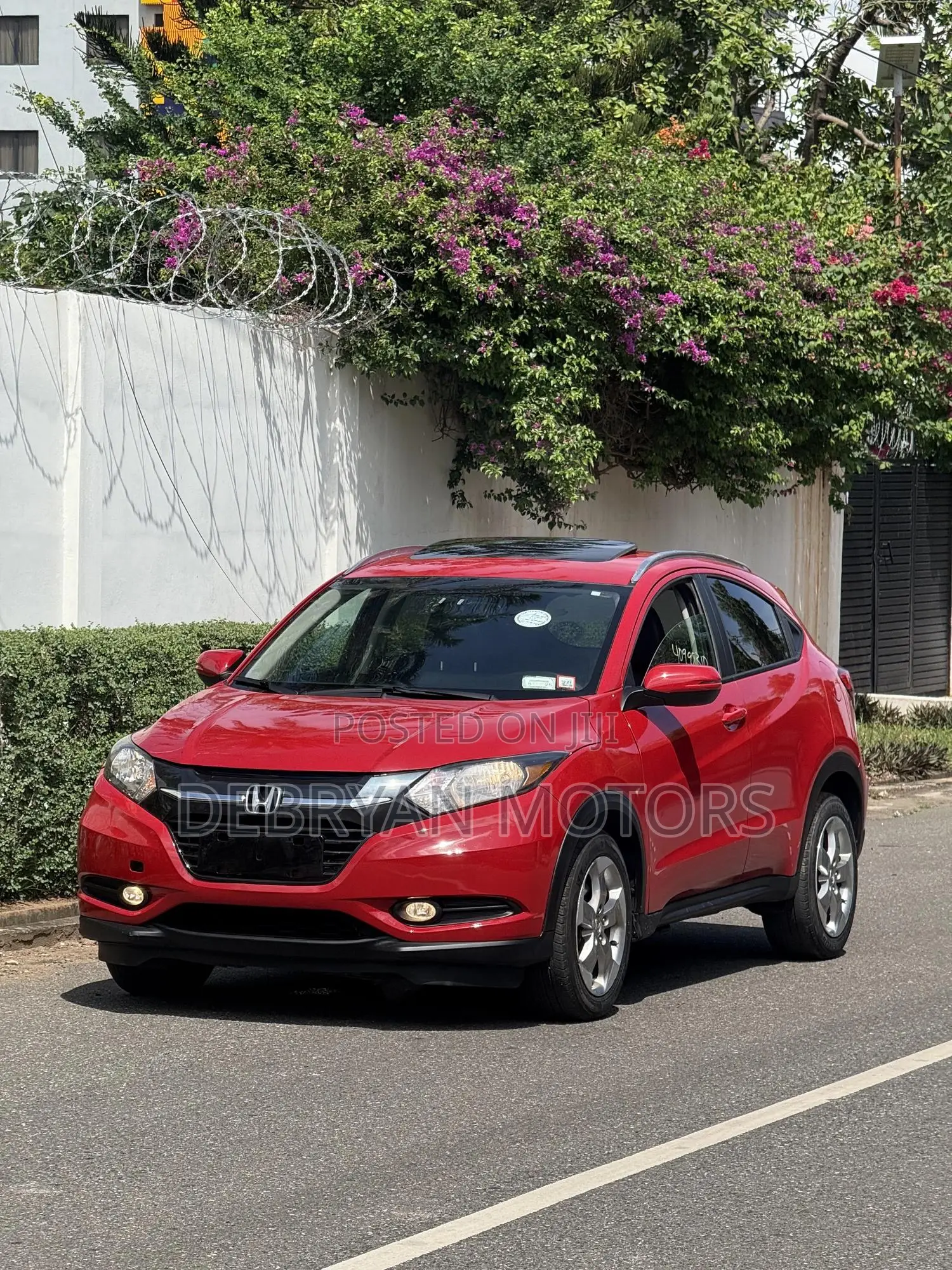 Honda HR-V EX-L w/Navigation AWD 2017 Red
