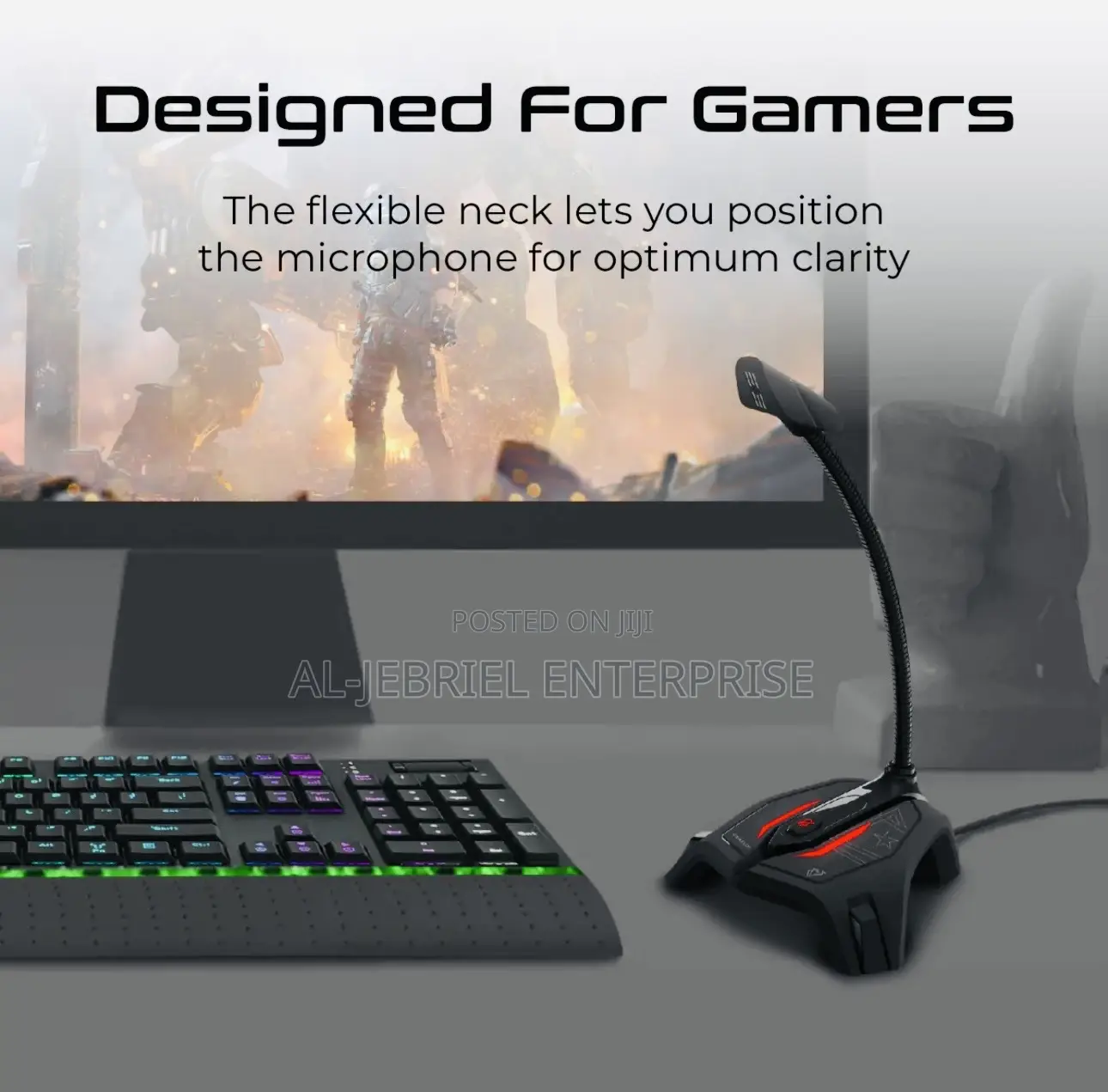 Vertux Streamer Gaming Usb Microphone