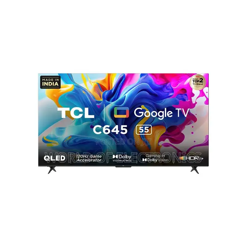 TCL (55 Inches) 4kultra Hd Smart Qled Google Tv 55c645