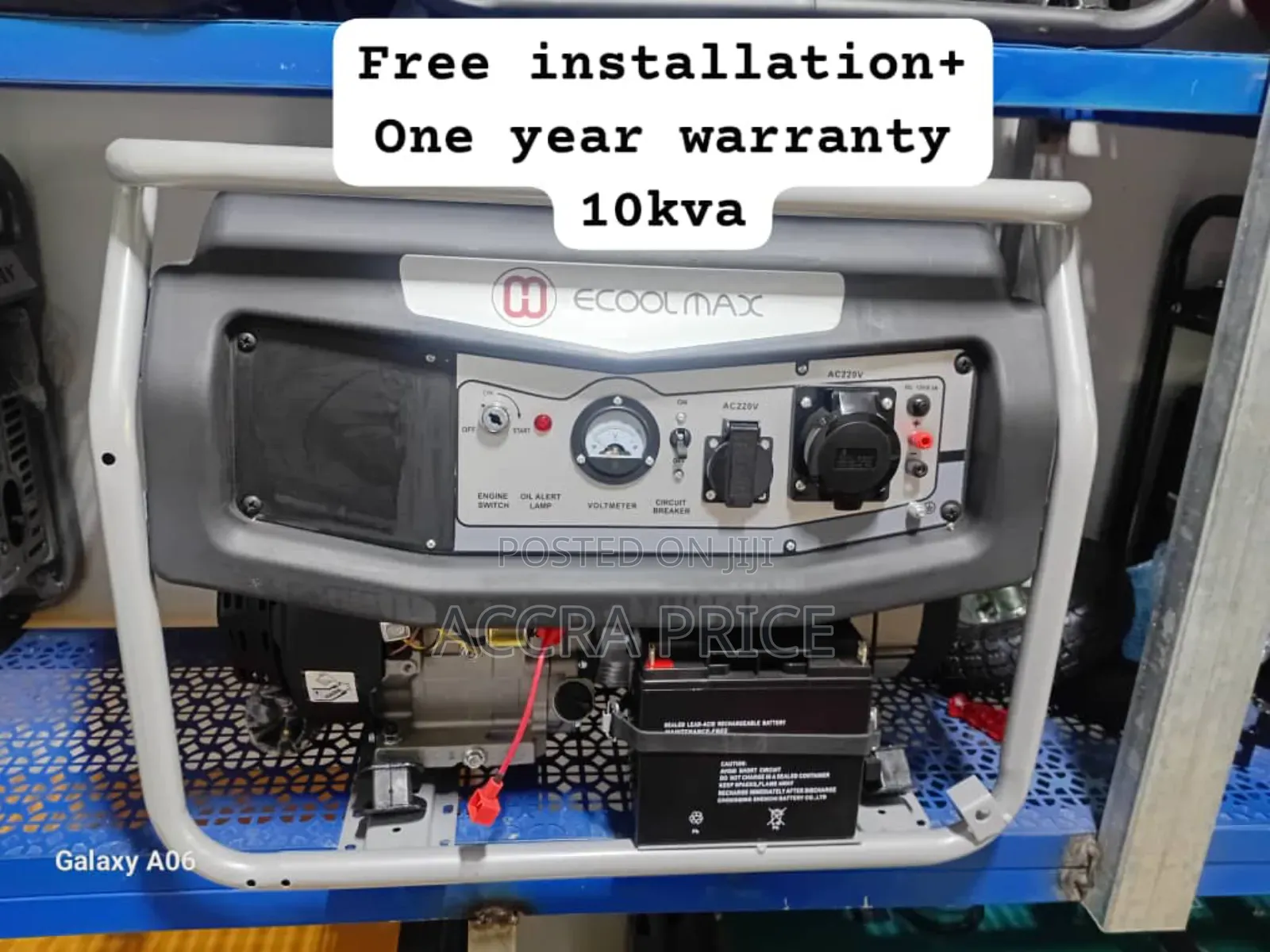 Energy King 10kva Ecoolmax Petrol Generator Petrol Gen