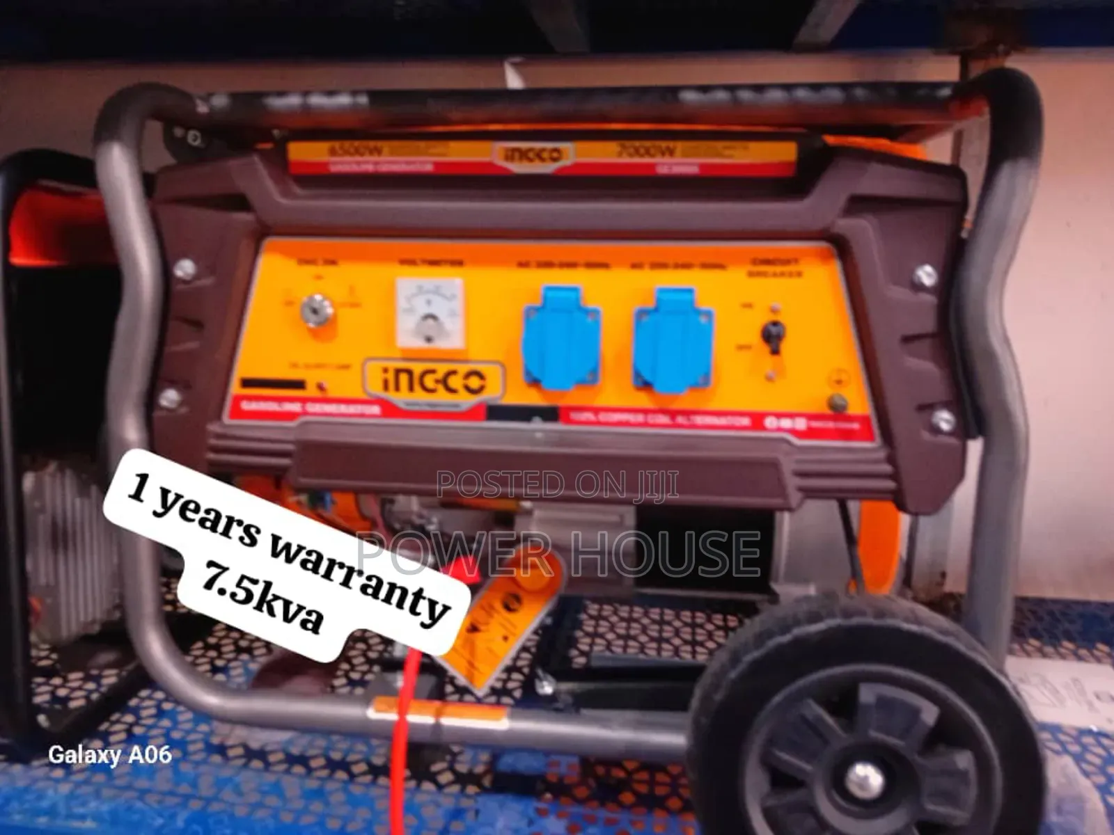 Titan Flow Ingco Petrol Generator 7.5kva Generator 7.5kva