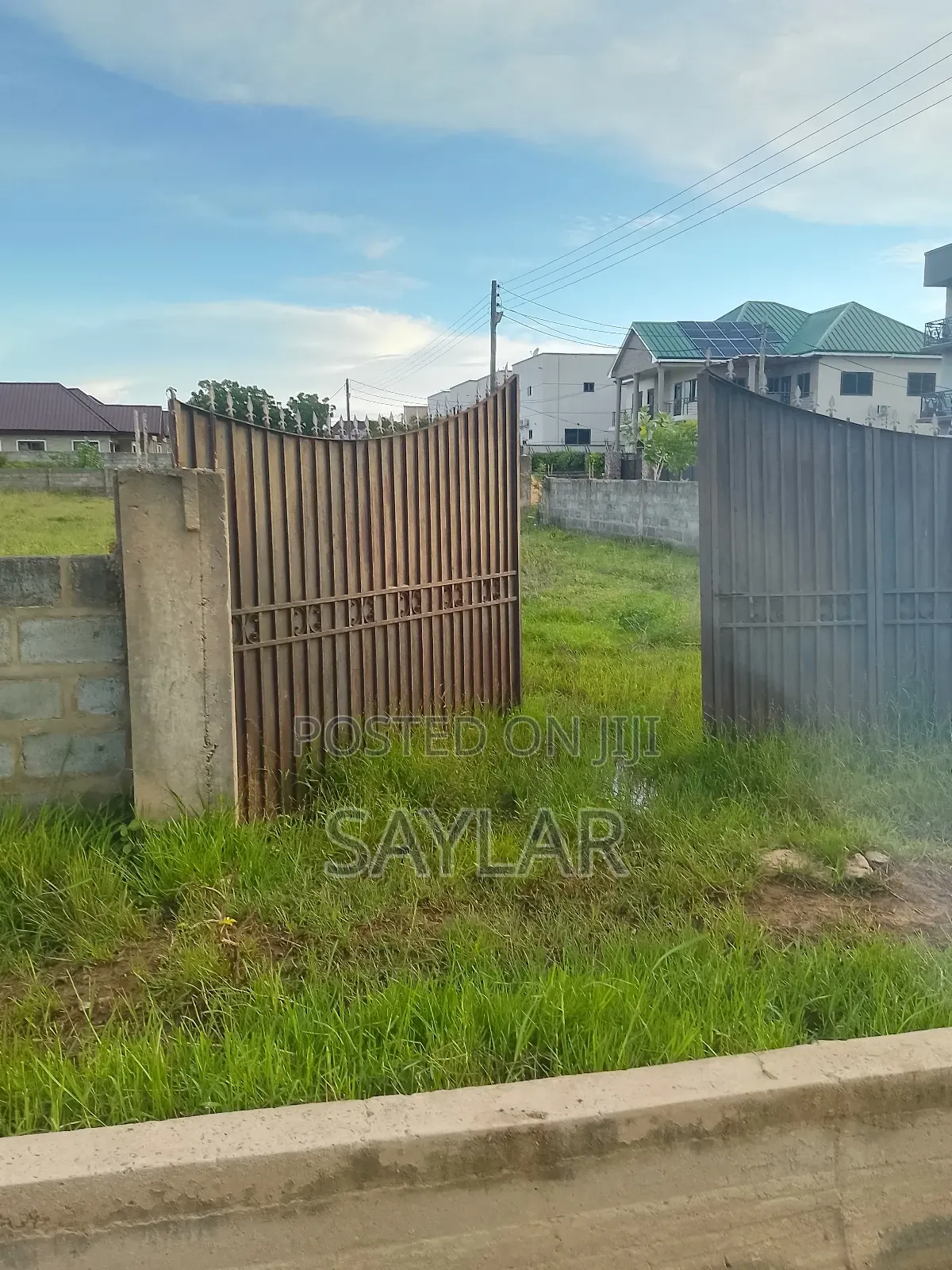 Fully Fenced 1 Plot for Sale, Klagon Close to Breaking Yoke