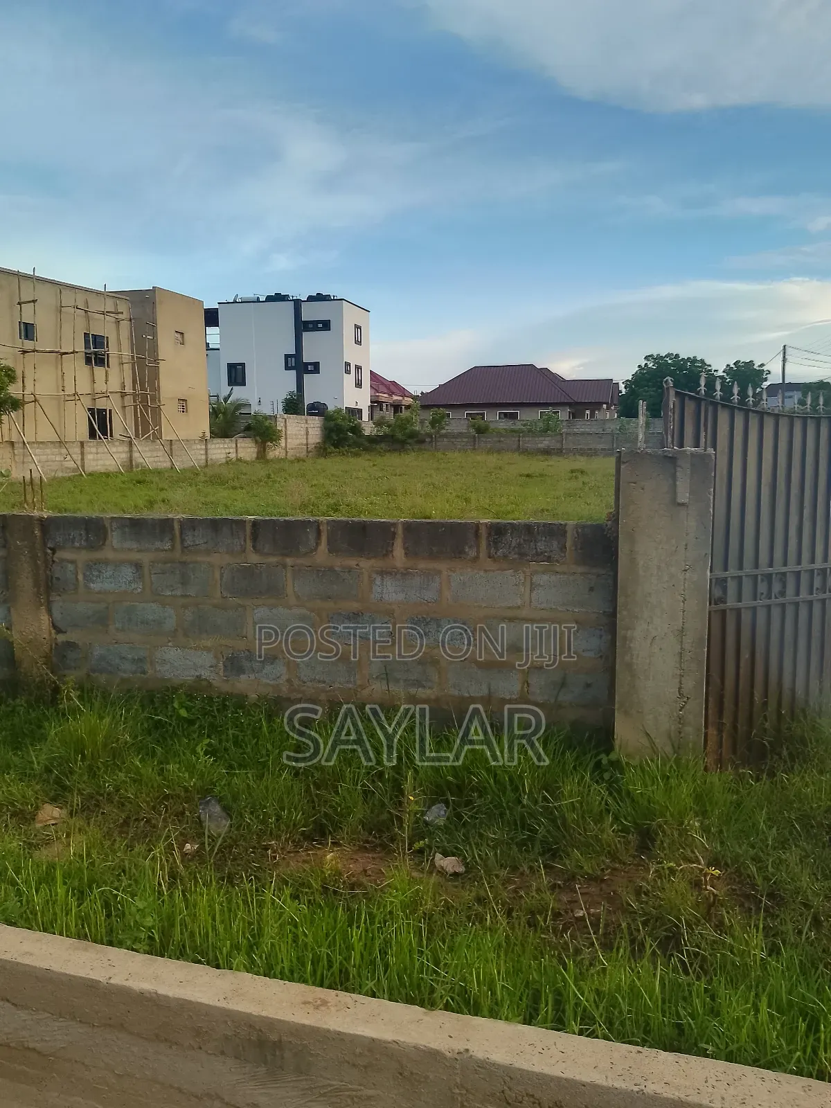 Fully Fenced 1 Plot for Sale, Klagon Close to Breaking Yoke