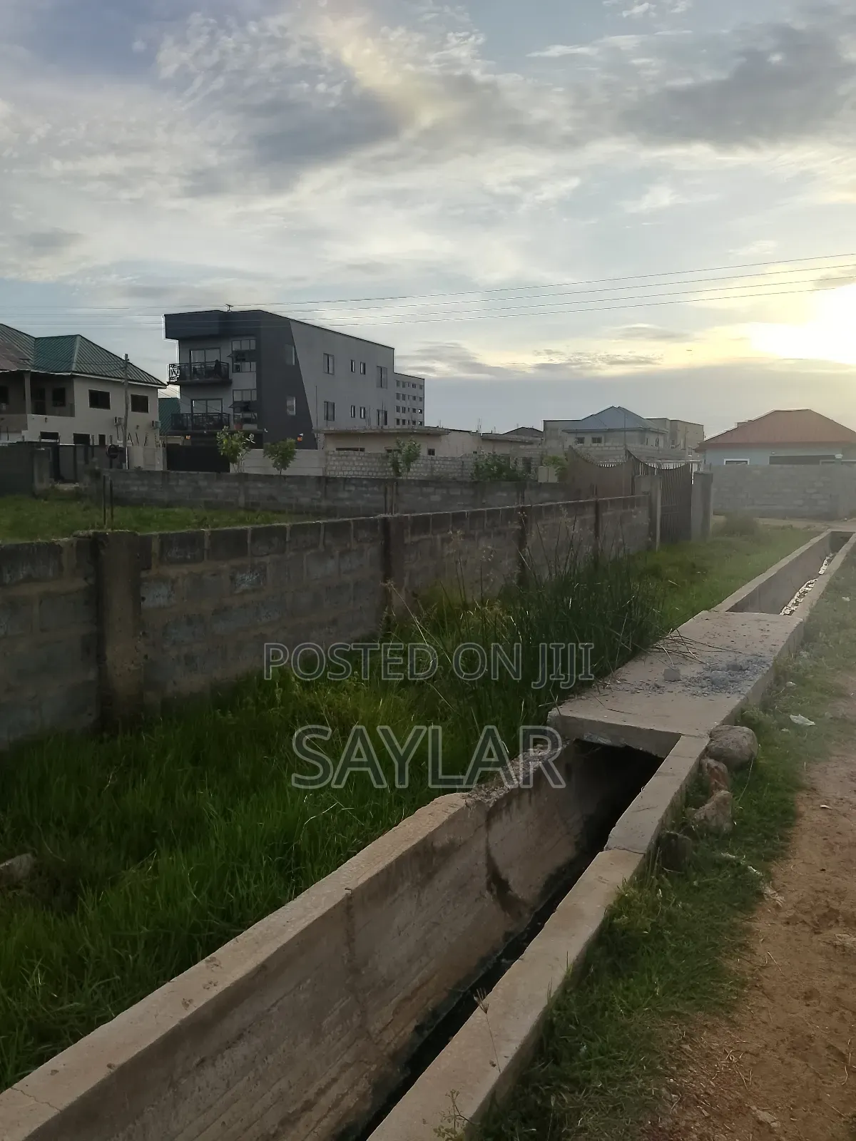 Fully Fenced 1 Plot for Sale, Klagon Close to Breaking Yoke