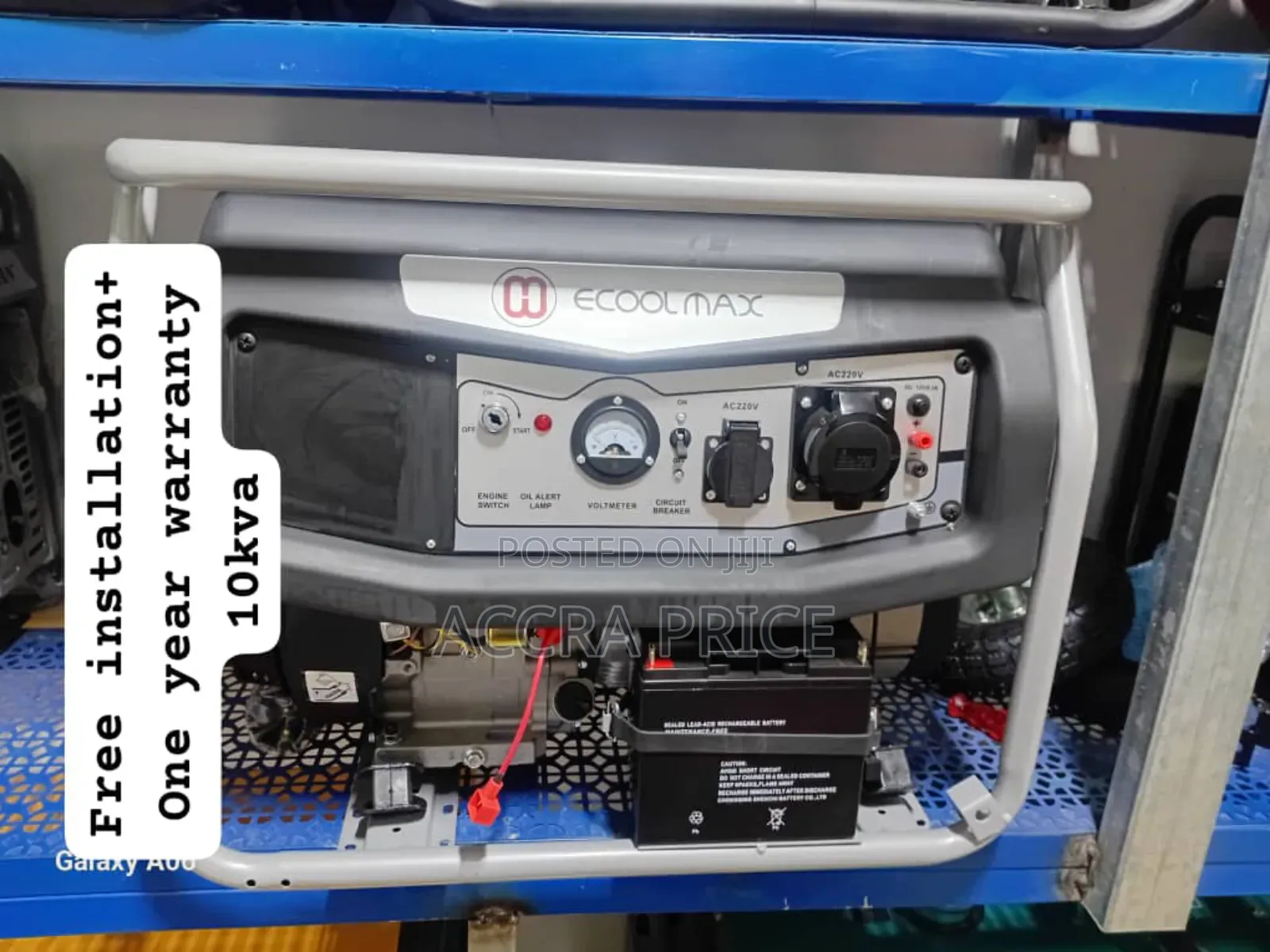 Power Wizard 10kva Perkins Diesel Generator 13000watts