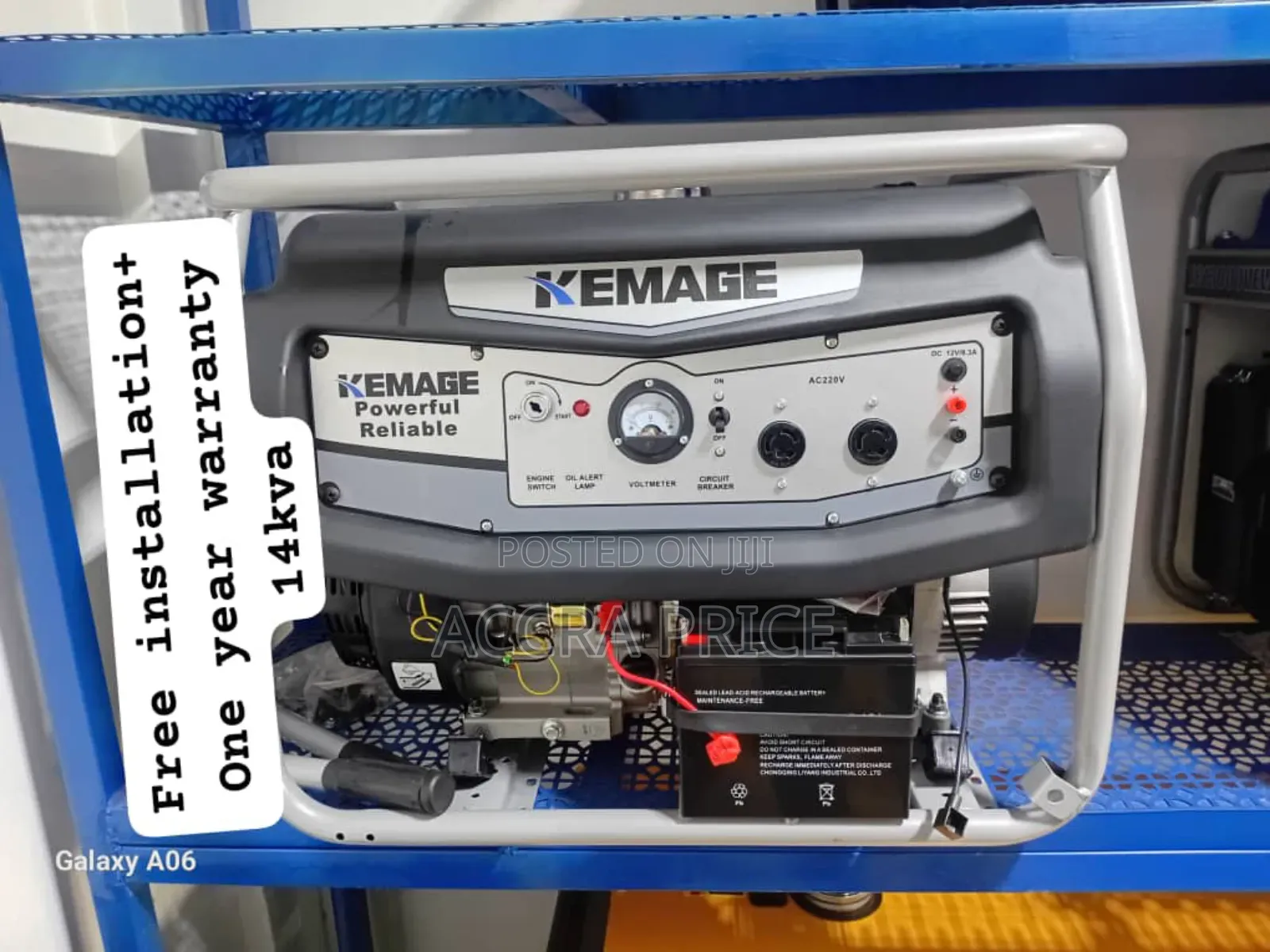 Power Wizard 14kva Kemage Petrol Generator 16000watts