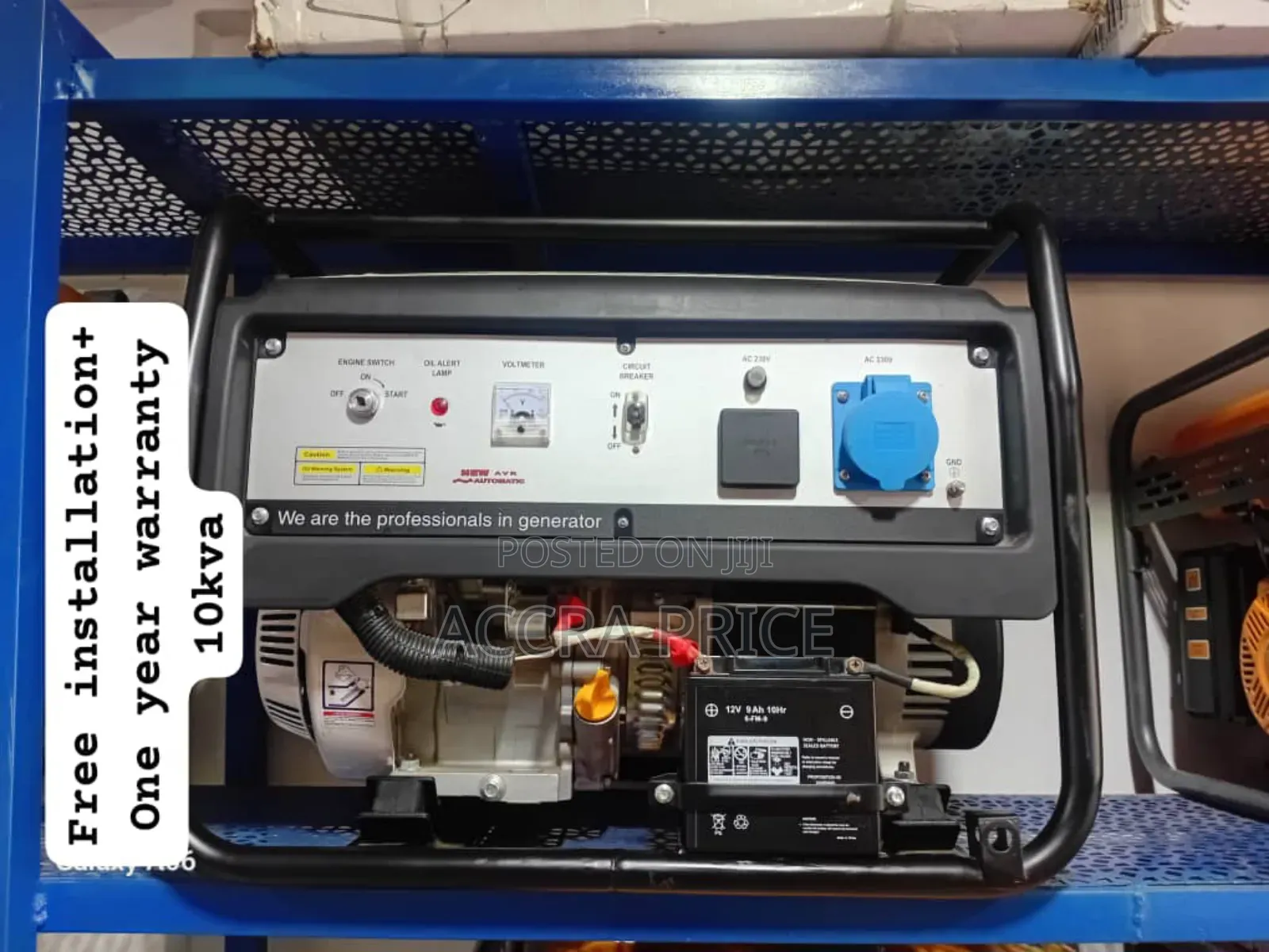 Power Wizard 10kva Uk-D Petrol Generator 13000watts