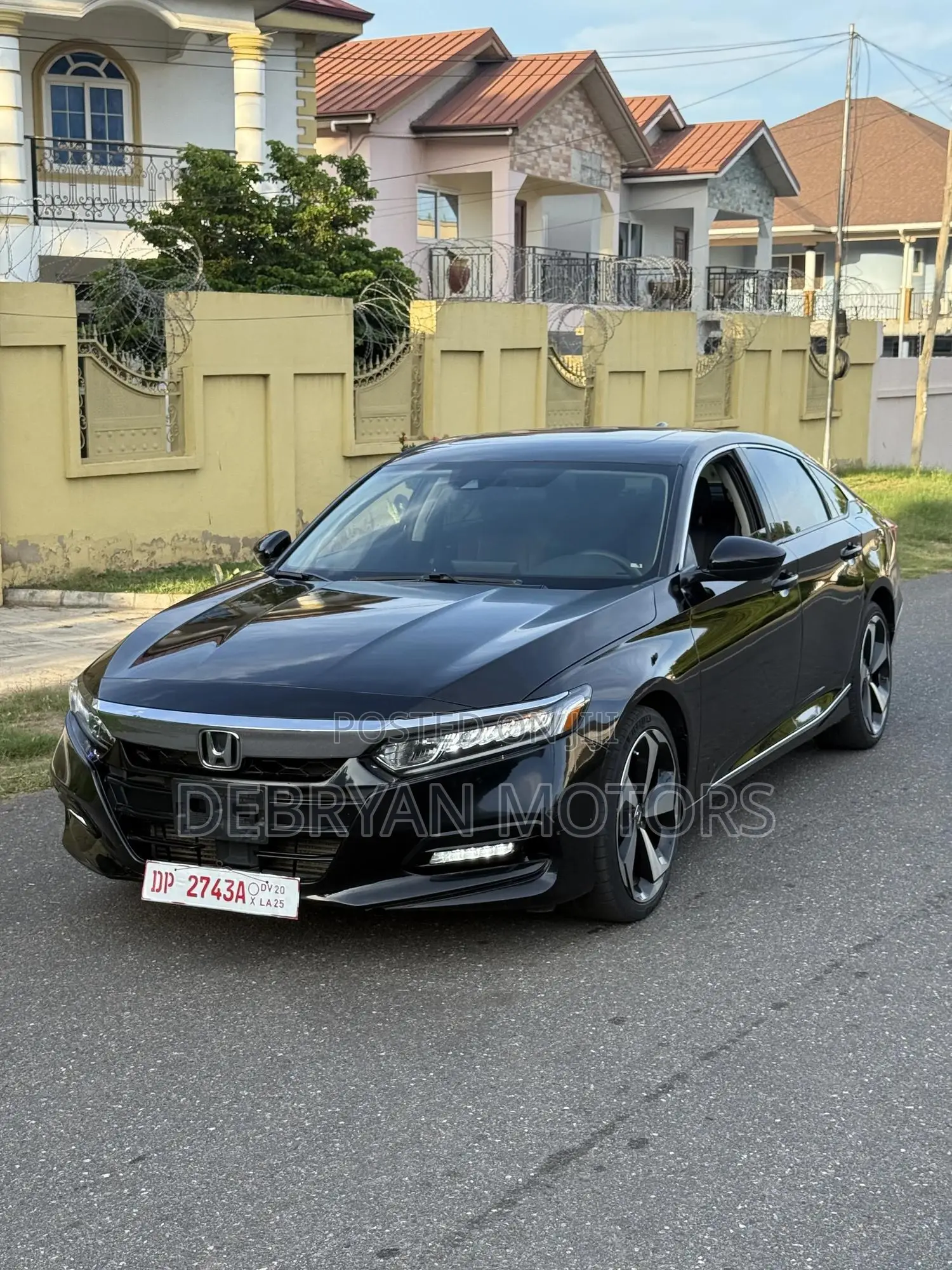 Honda Accord EX (1.5L 4cyl Turbo CVT) 2019 Black