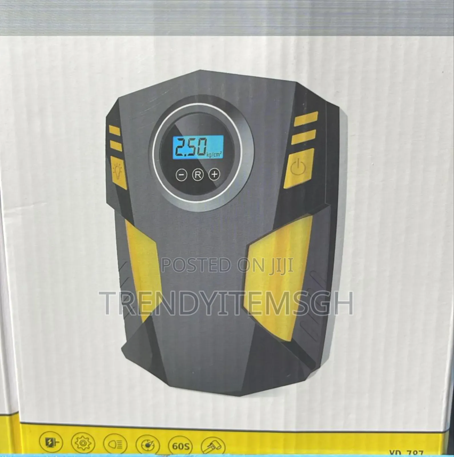 Digital Display Air Compressor Car Tyre Inflatable Pump