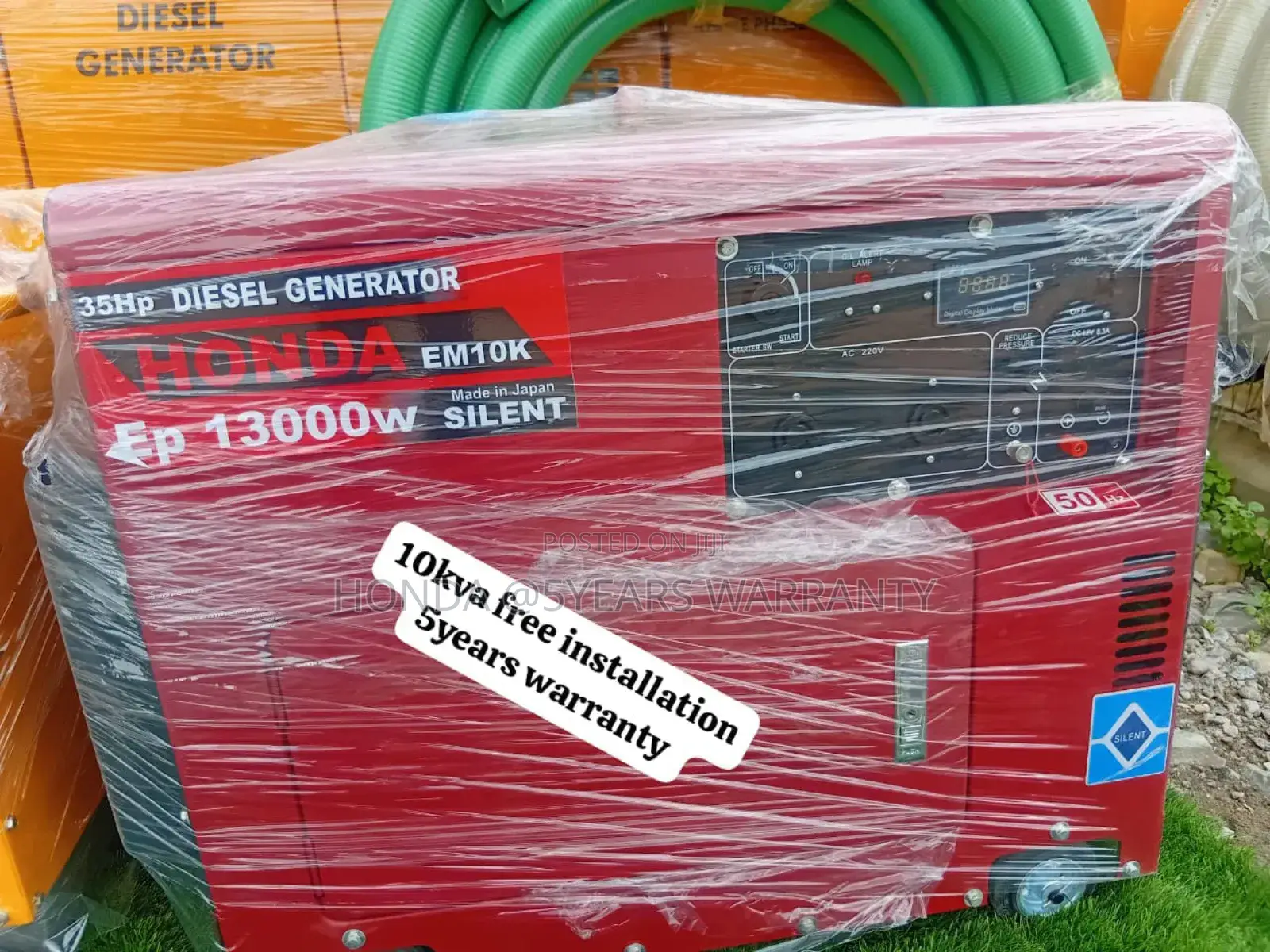 Generator Noise Reduction Honda 10kva 13000watt Diesel 10kva