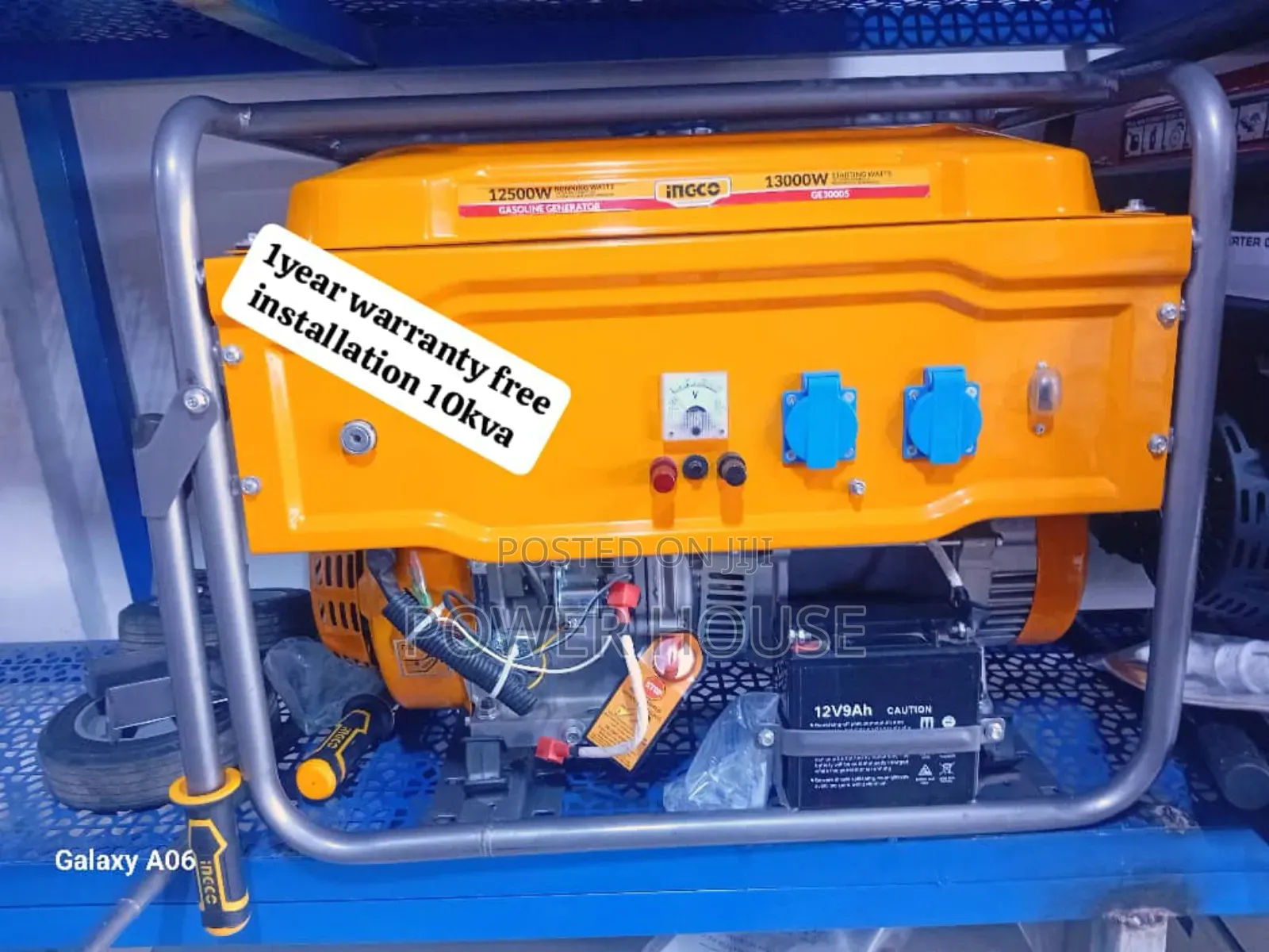 Valor Power Ingco Petrol Generator 10kv 13000watts