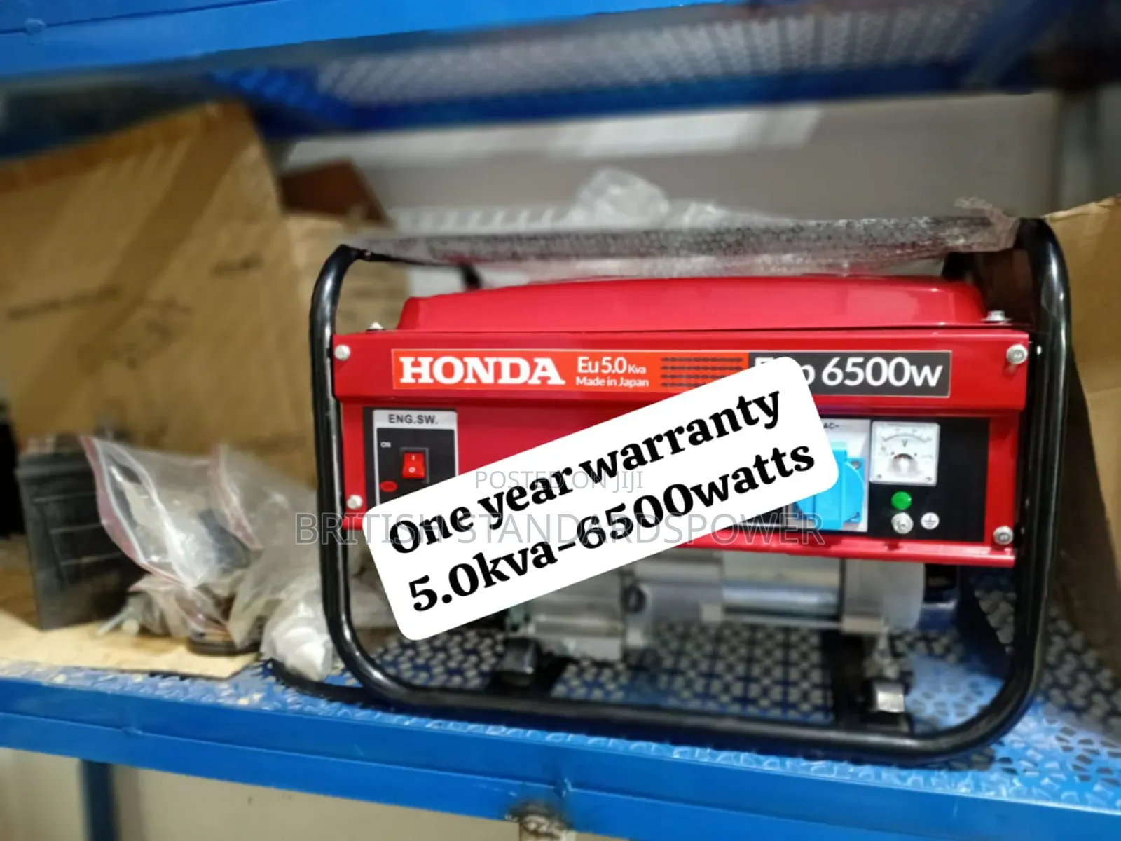 Honda Vigorous 5.0kva Petrol Generator Honda